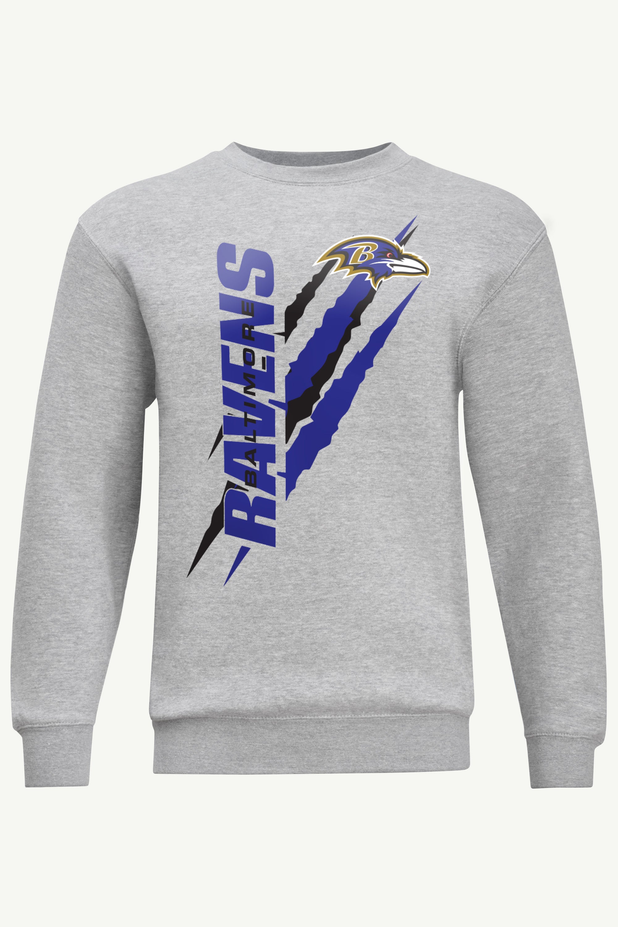MENS BALTIMORE RAVENS COLOR SCRATCH SWEATSHIRT View 1 | Baltimore Ravens