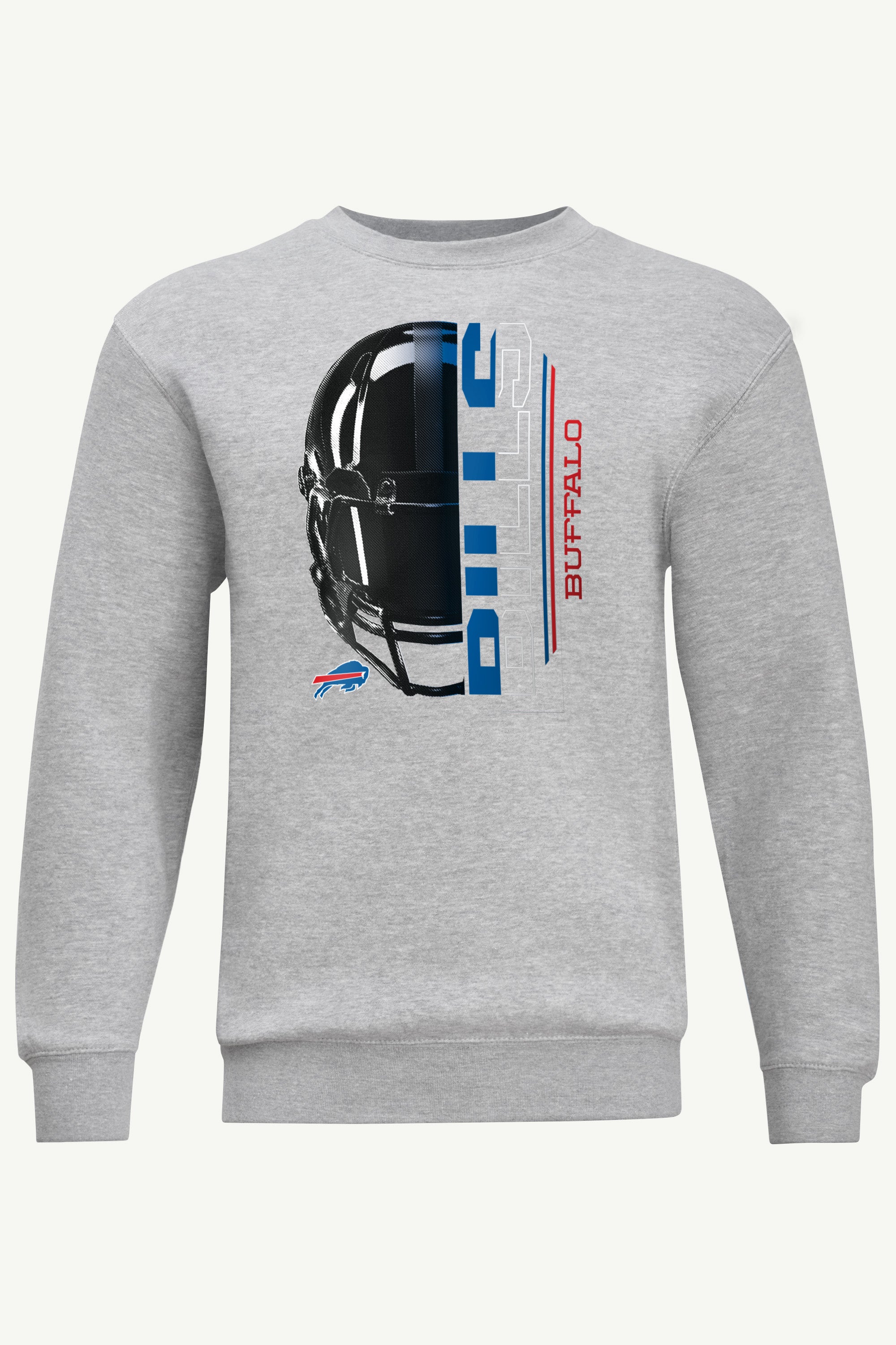 MENS BUFFALO BILLS HALF HELMET SWEATSHIRT View 1 | Buffalo Bills