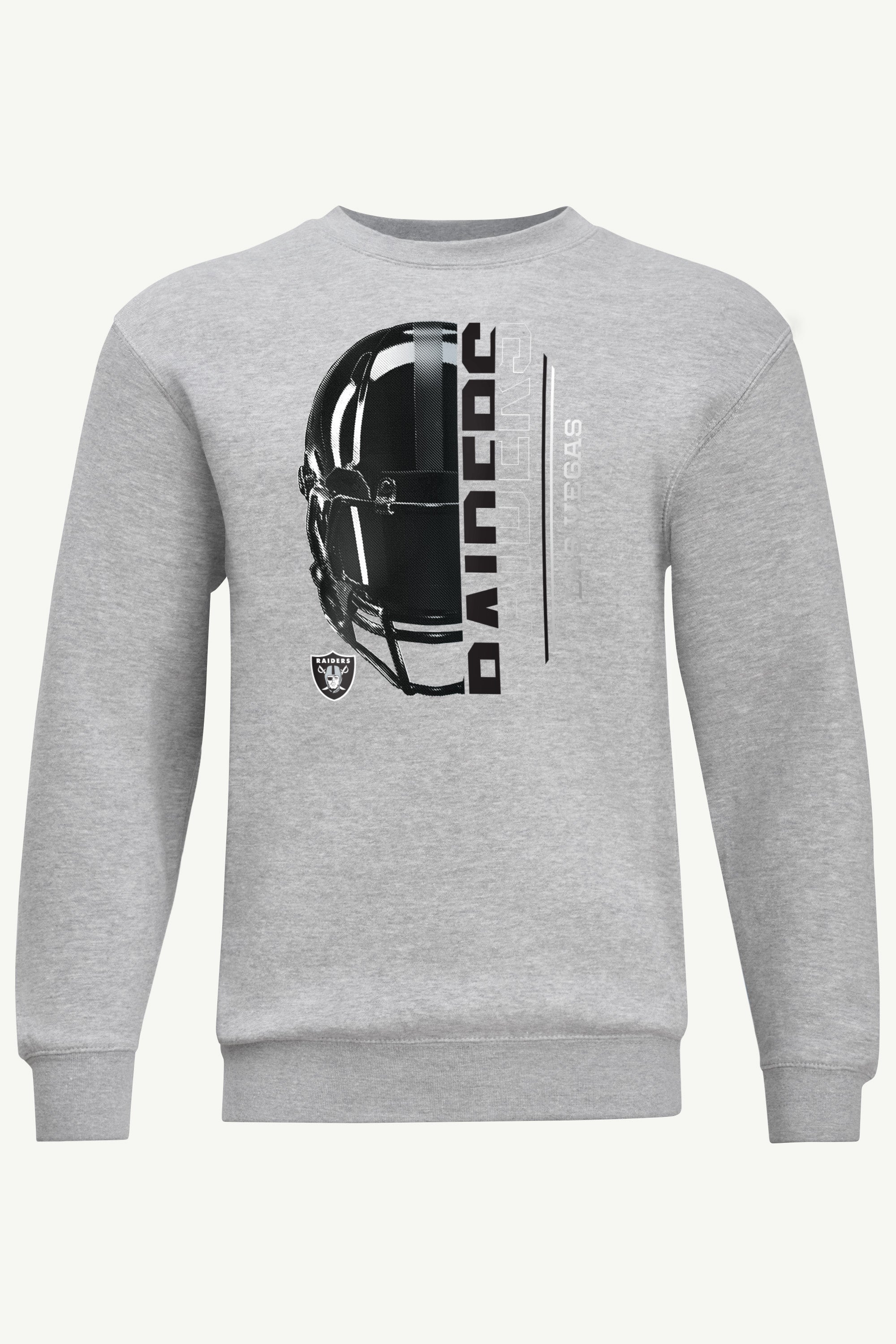 MENS LAS VEGAS RAIDERS HALF HELMET SWEATSHIRT View 1