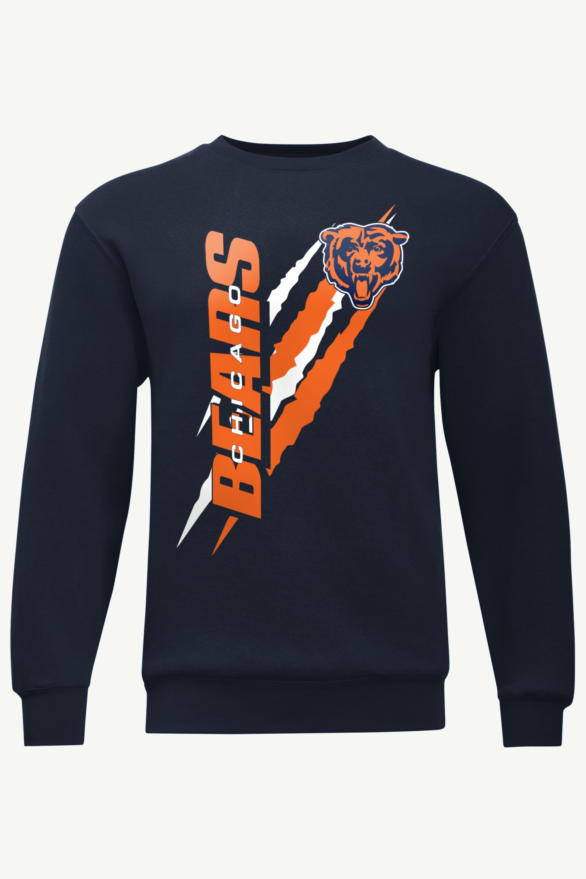 MENS CHICAGO BEARS COLOR SCRATCH SWEATSHIRT View 1 | Chicago Bears
