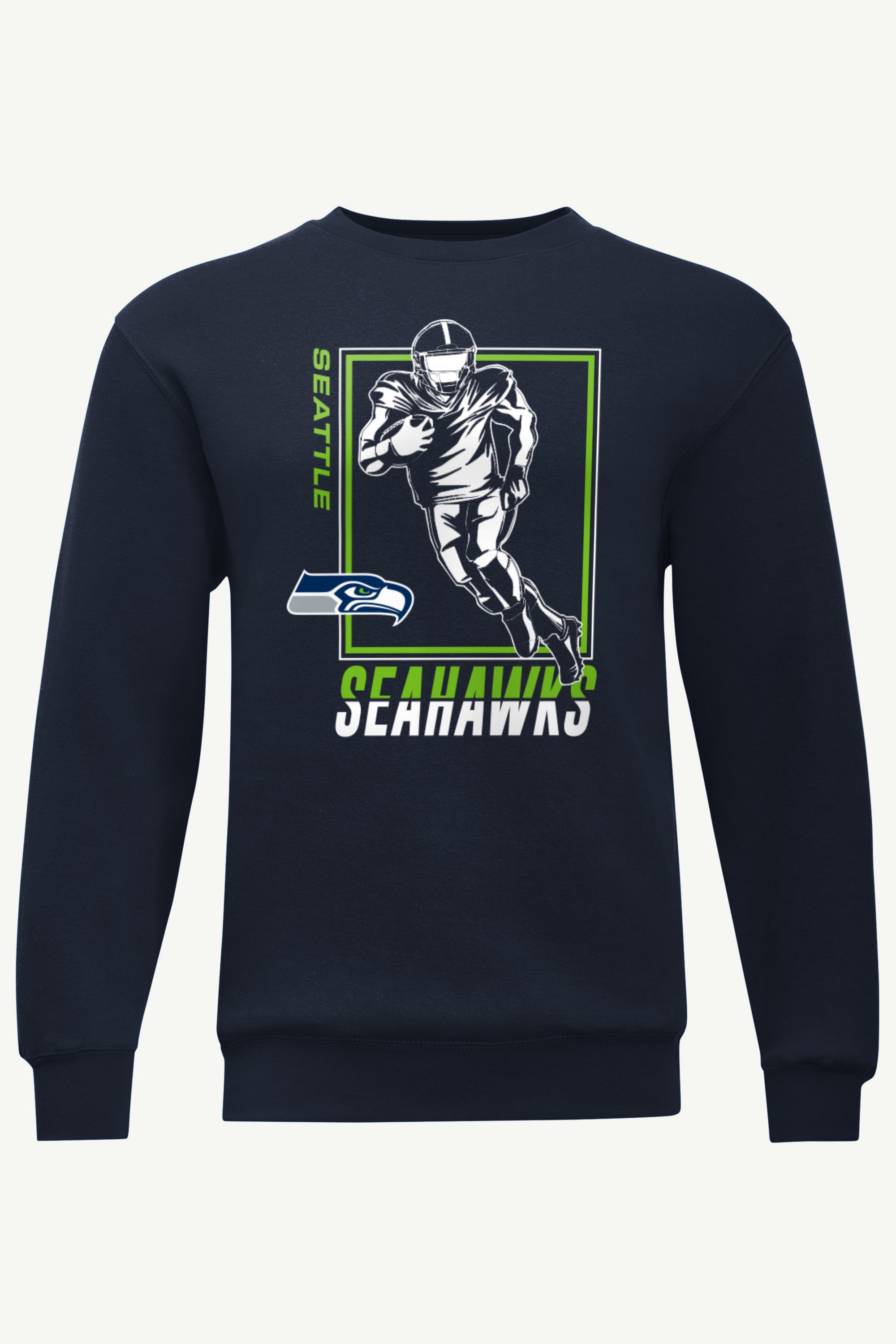 MENS SEATTLE SEAHAWKS PLAYER GRID SWEATSHIRT View 1 | Seattle Seahawks