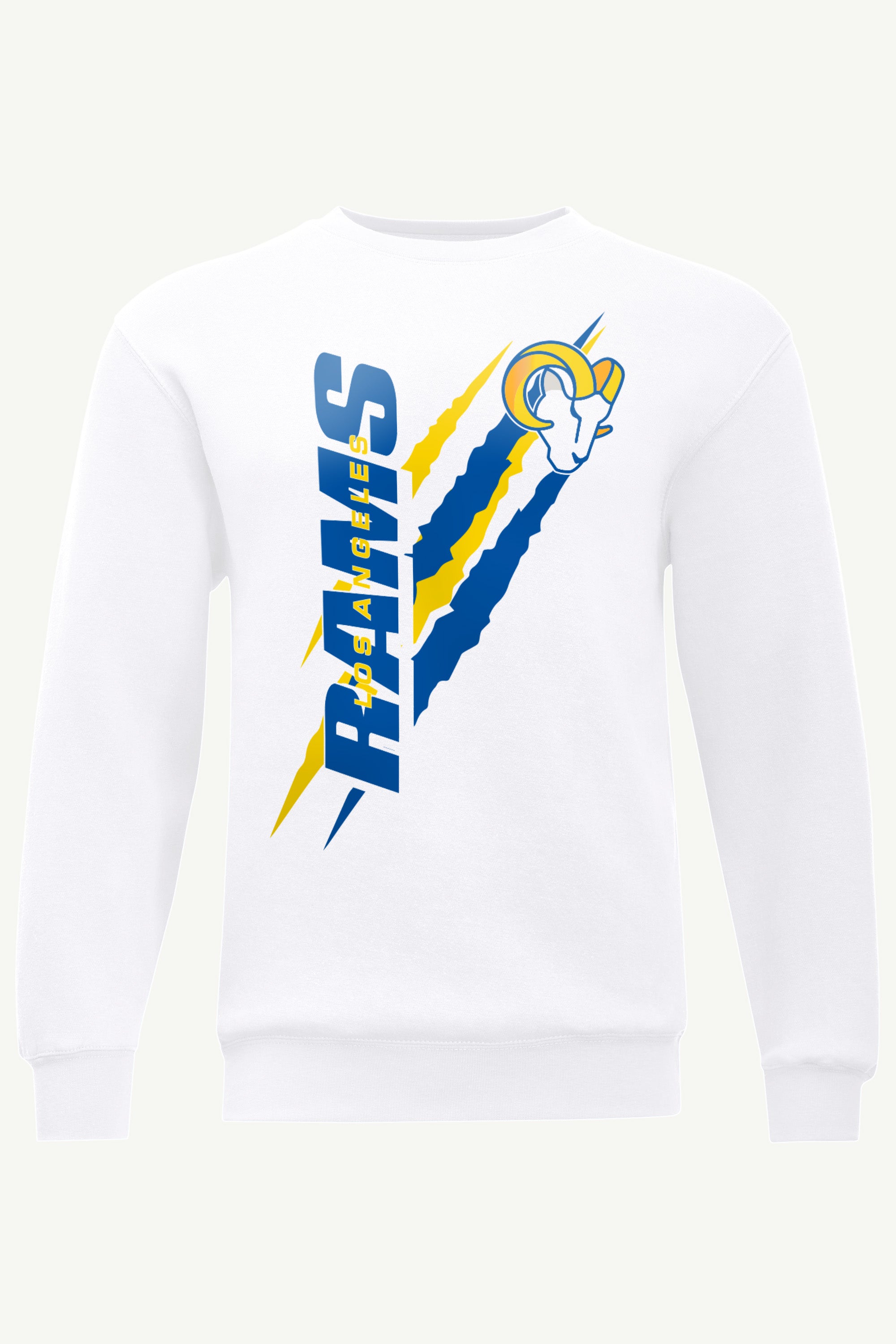 MENS LOS ANGELES RAMS COLOR SCRATCH SWEATSHIRT View 1 | Los Angeles Rams