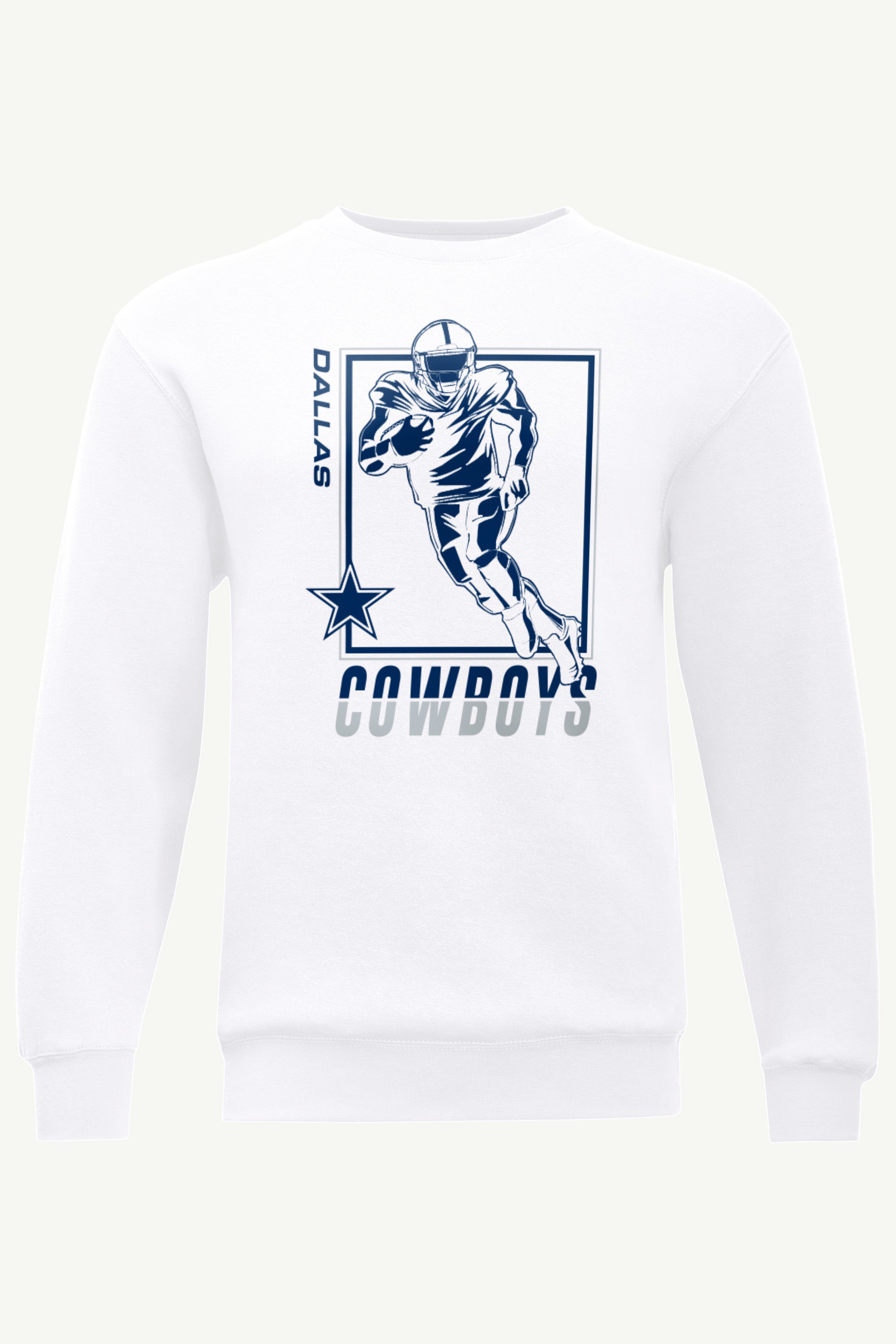 MENS DALLAS COWBOYS PLAYER GRID SWEATSHIRT View 1 | Dallas Cowboys