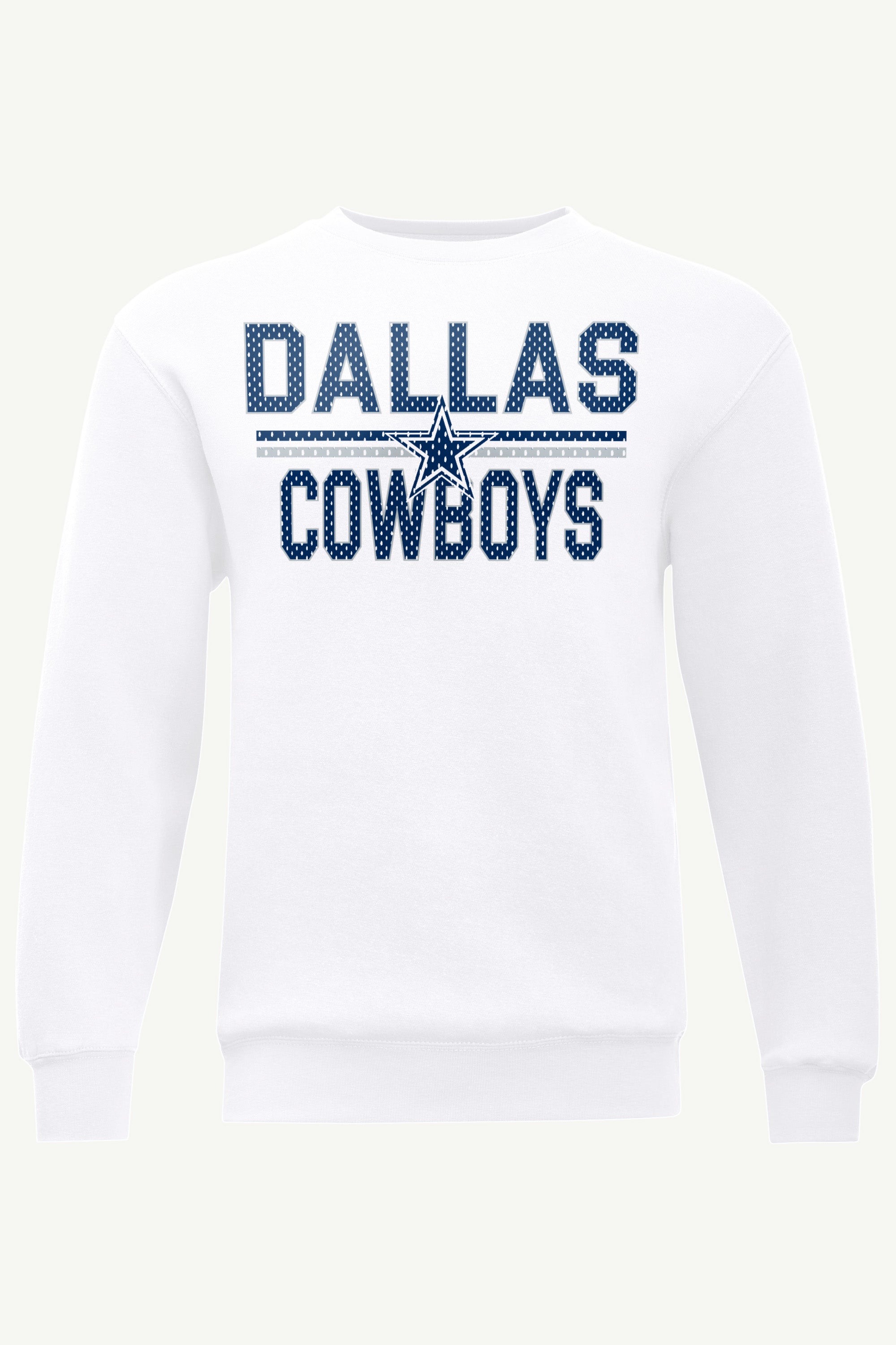 MENS DALLAS COWBOYS MESH LOOK SWEATSHIRT View 5
