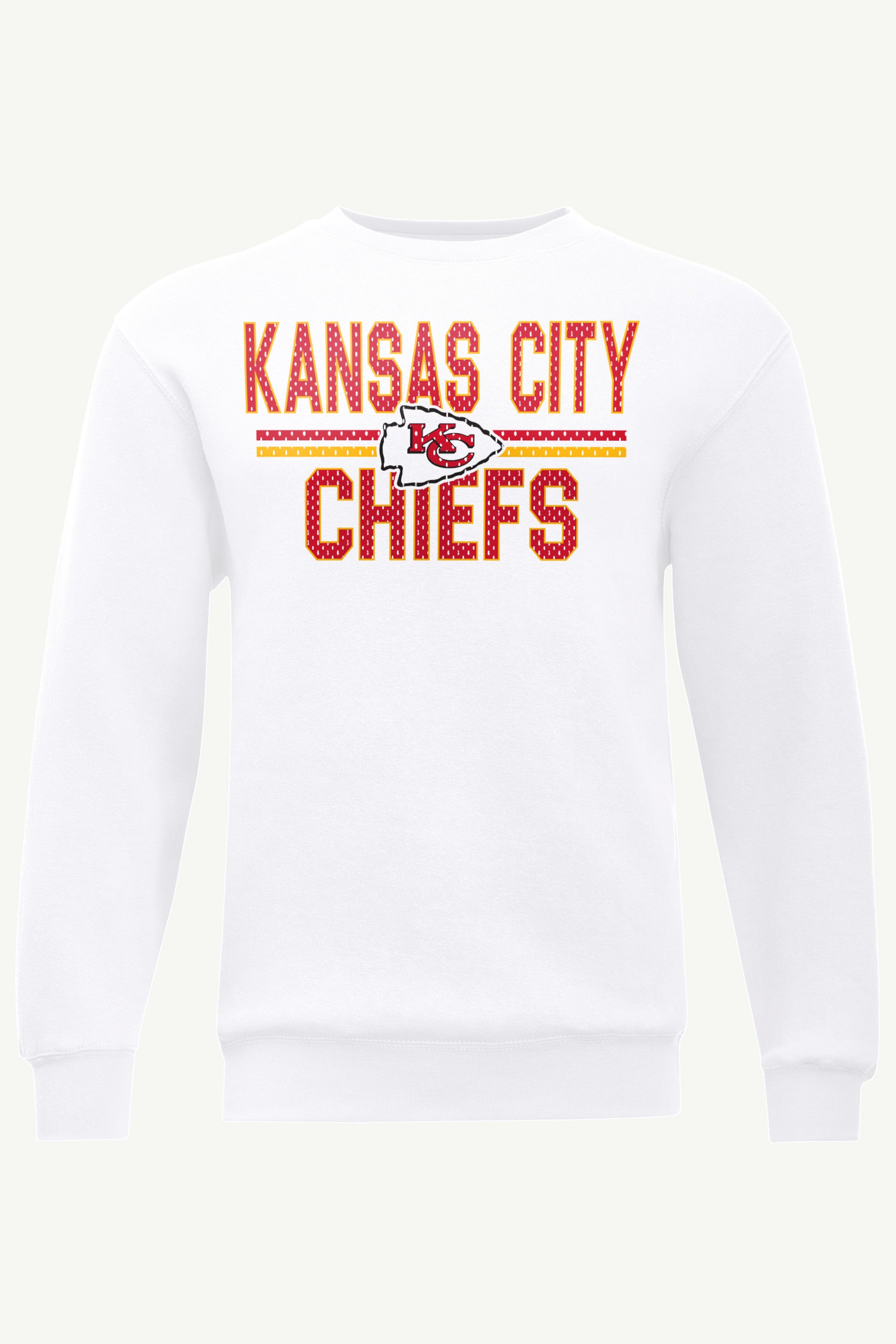 MENS KANSAS CITY CHIEFS MESH LOOK SWEATSHIRT View 3