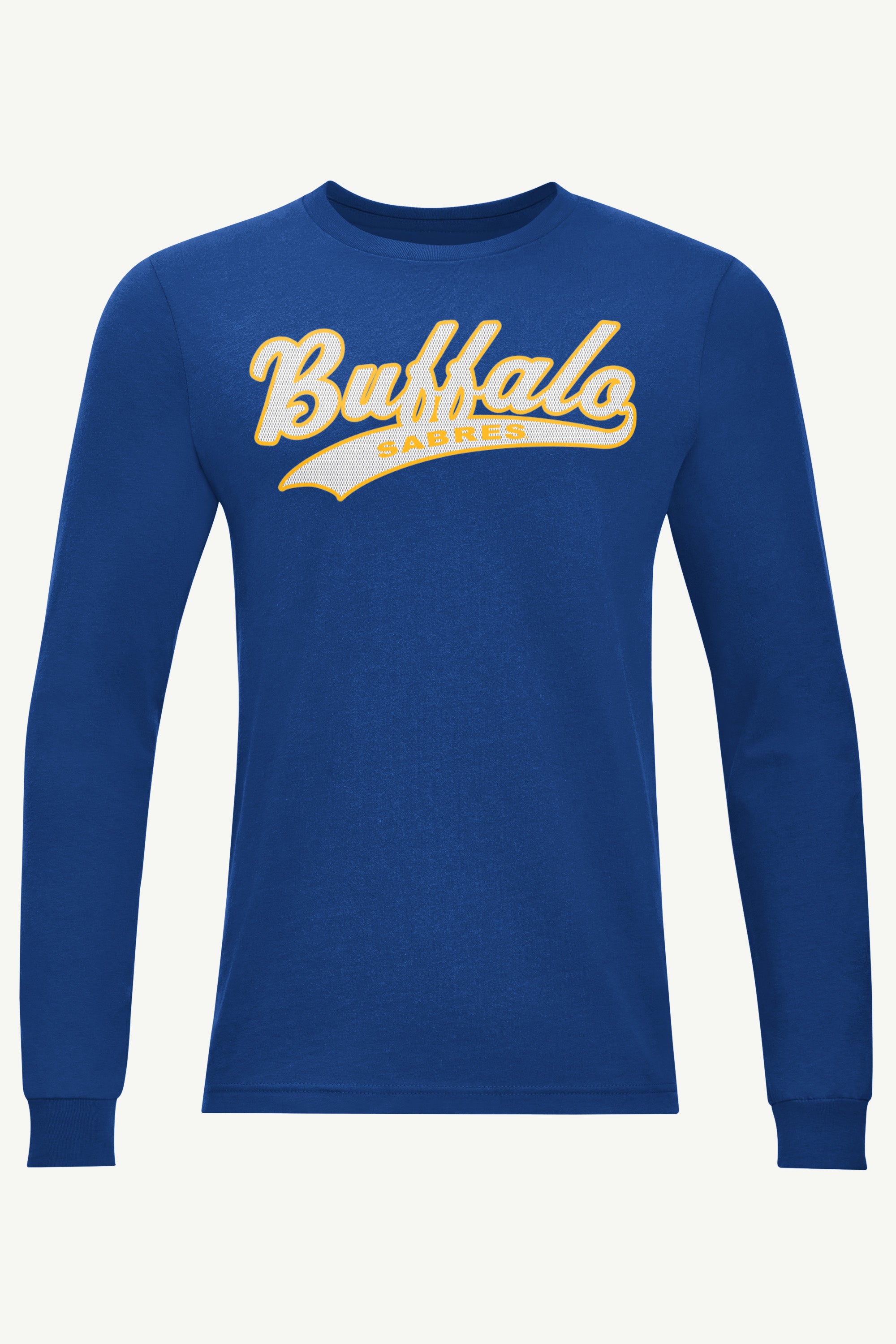 MENS BUFFALO SABRES TAILSWEEP LONG SLEEVE T SHIRT View 1 | Buffalo Sabres