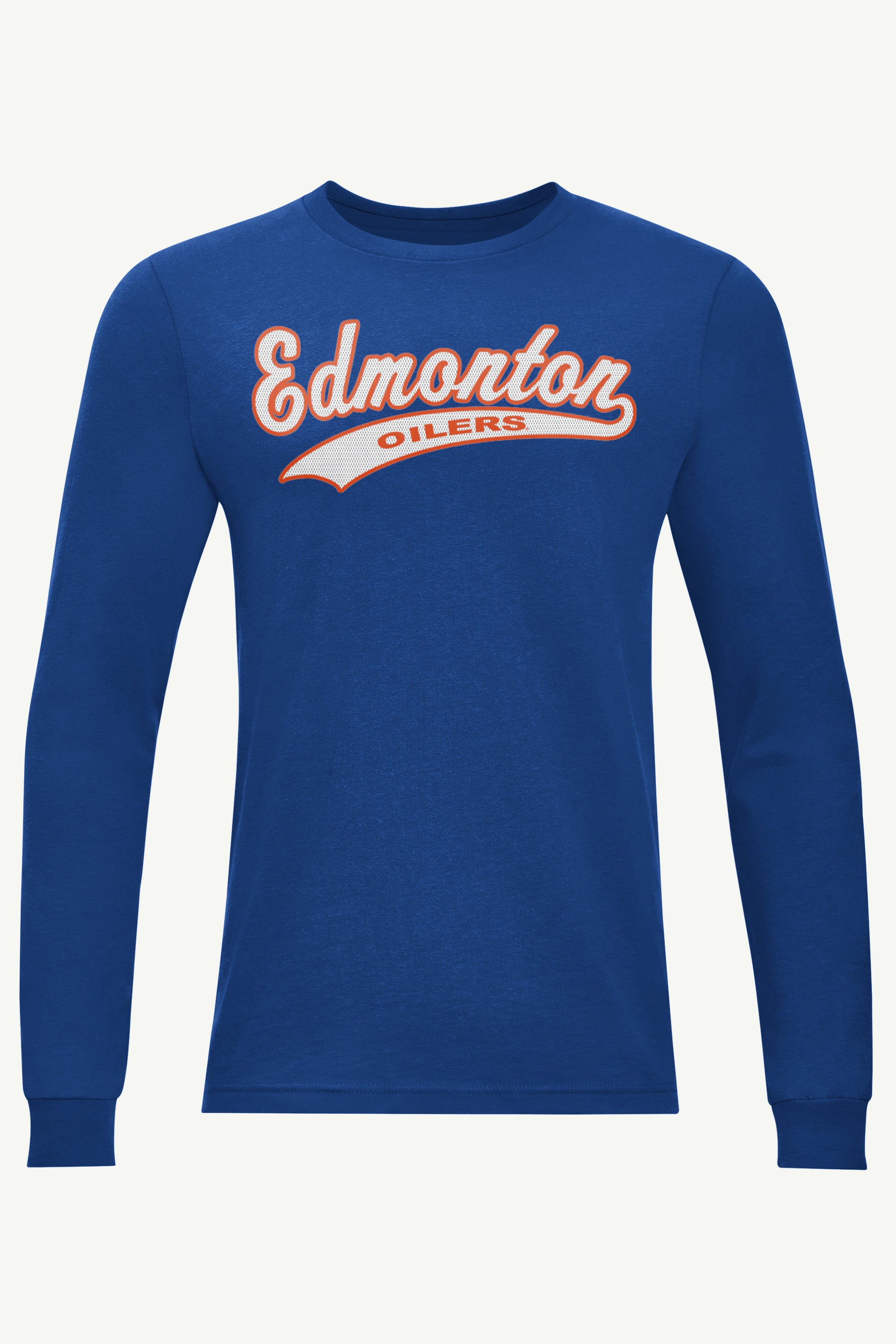 MENS EDMONTON OILERS TAILSWEEP LONG SLEEVE T SHIRT View 1 | Edmonton Oilers