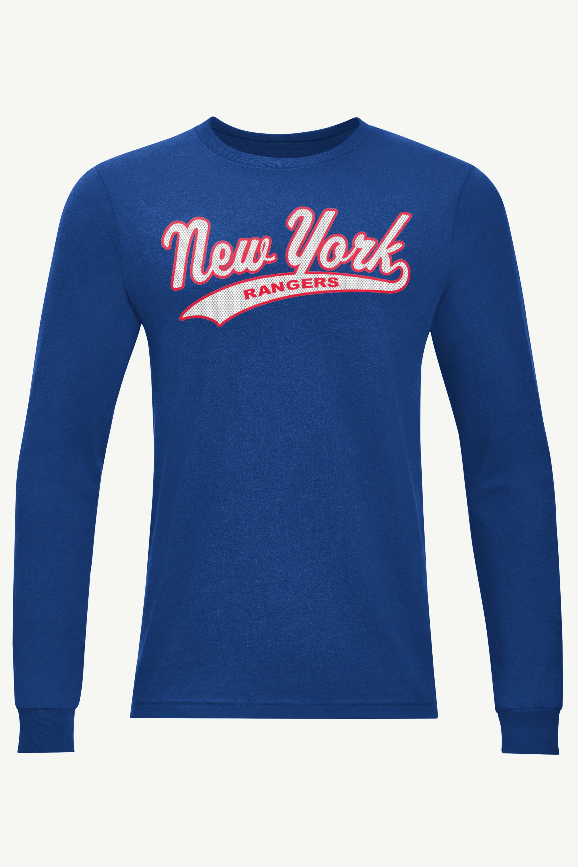 MENS NEW YORK RANGERS TAILSWEEP LONG SLEEVE T SHIRT View 1 | Men's T-Shirts