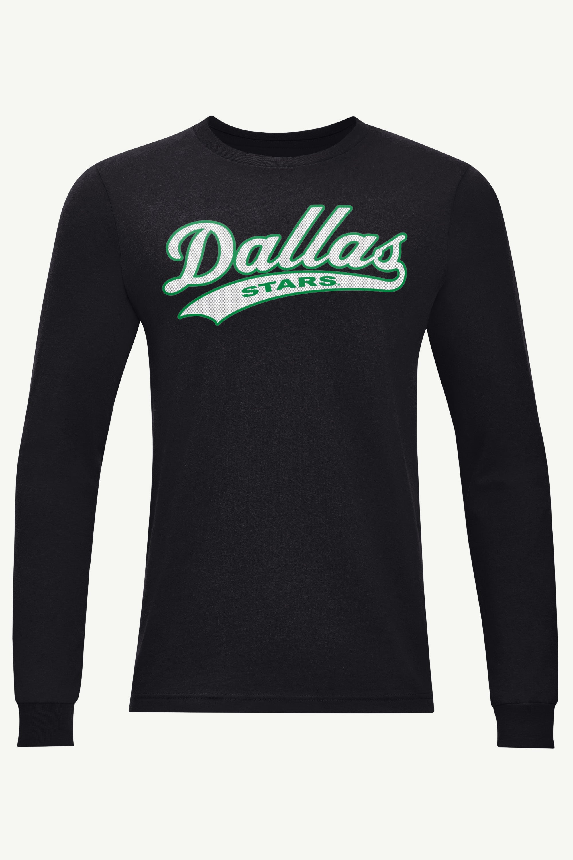 MENS DALLAS STARS TAILSWEEP LONG SLEEVE T SHIRT View 1 | Men's T-Shirts