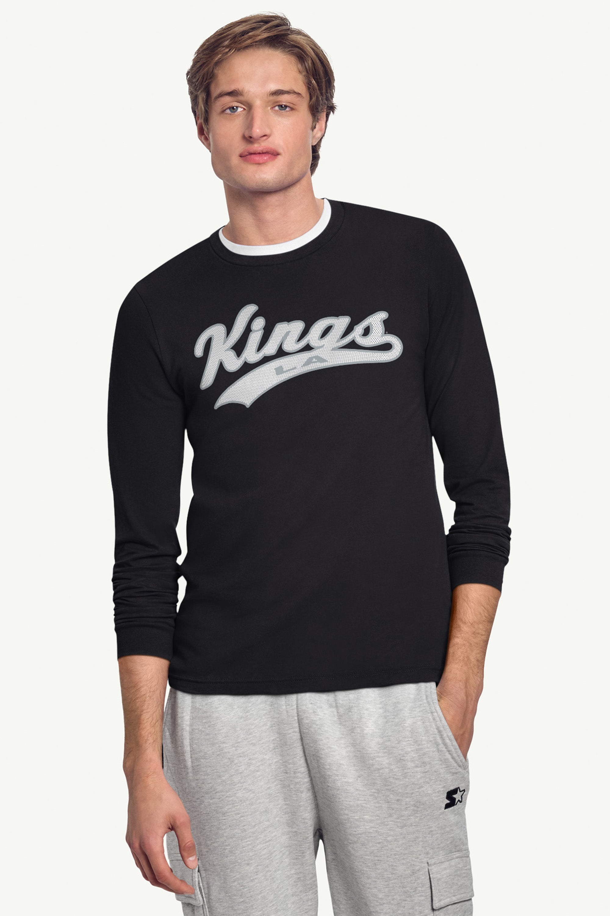 MENS LOS ANGELES KINGS TAILSWEEP LONG SLEEVE T SHIRT View 2 | Los Angeles Kings