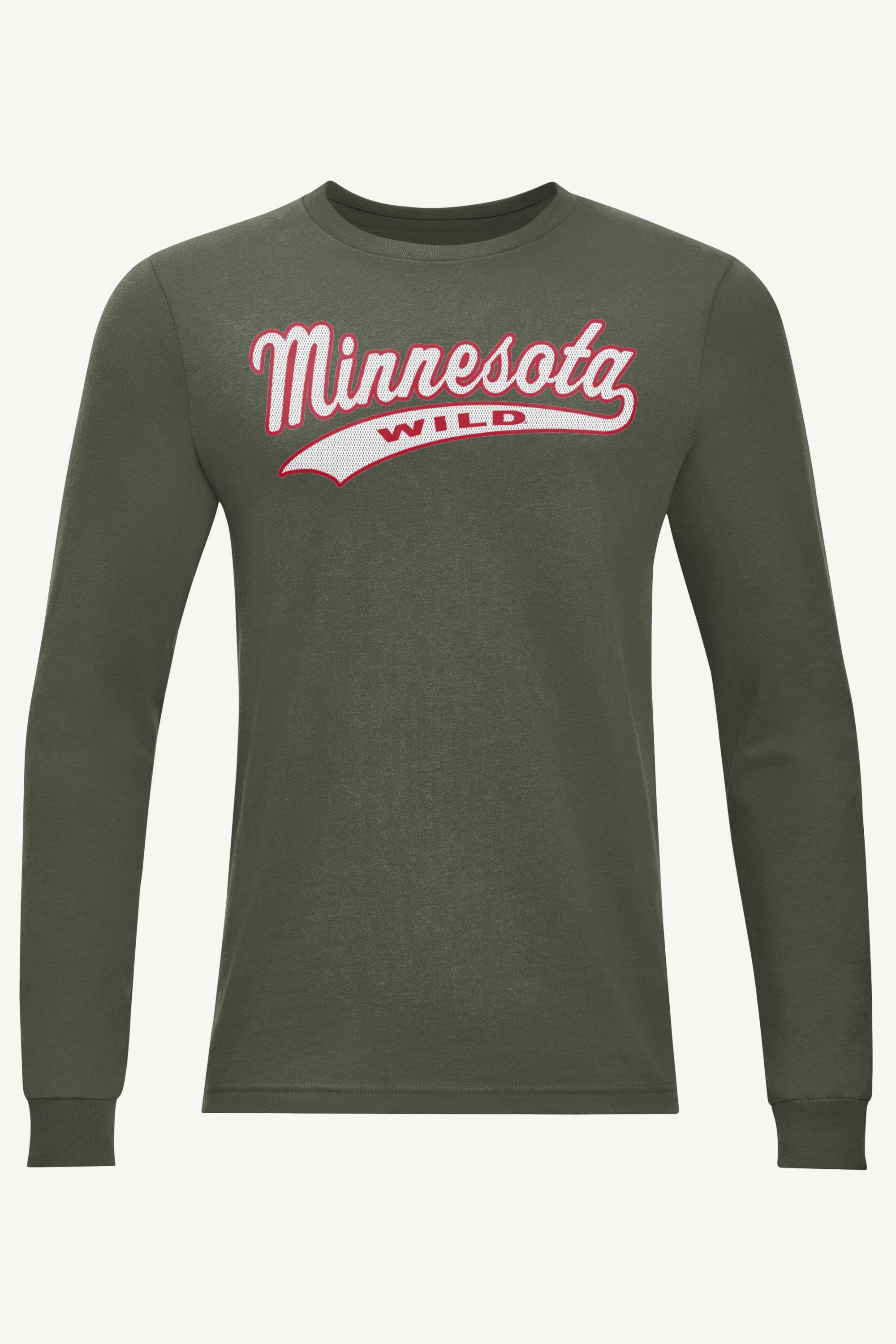 MENS MINNESOTA WILD TAILSWEEP LONG SLEEVE T SHIRT View 4 | Minnesota Wild