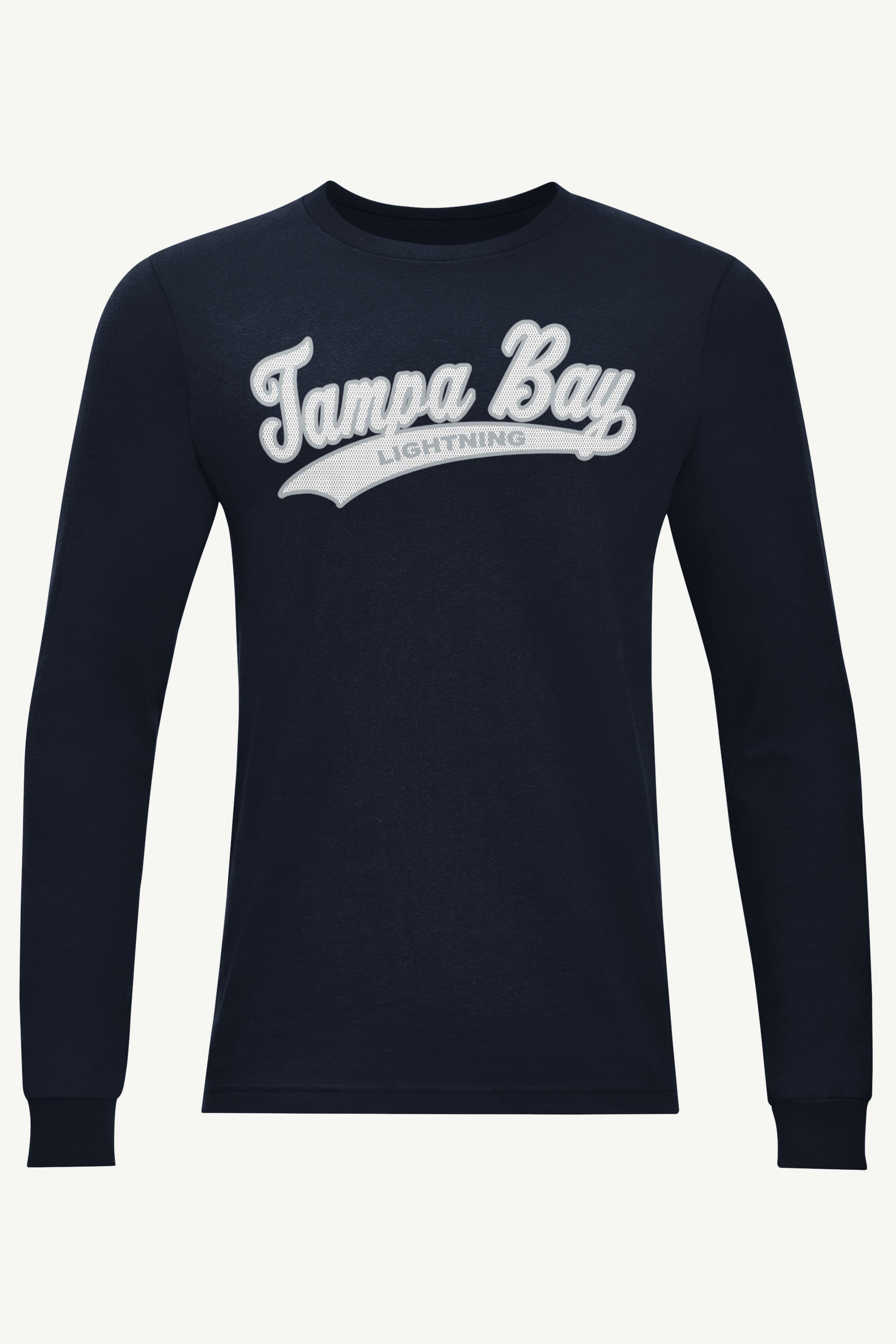 MENS TAMPA BAY LIGHTNING TAILSWEEP LONG SLEEVE T SHIRT View 1 | Tampa Bay Lightning