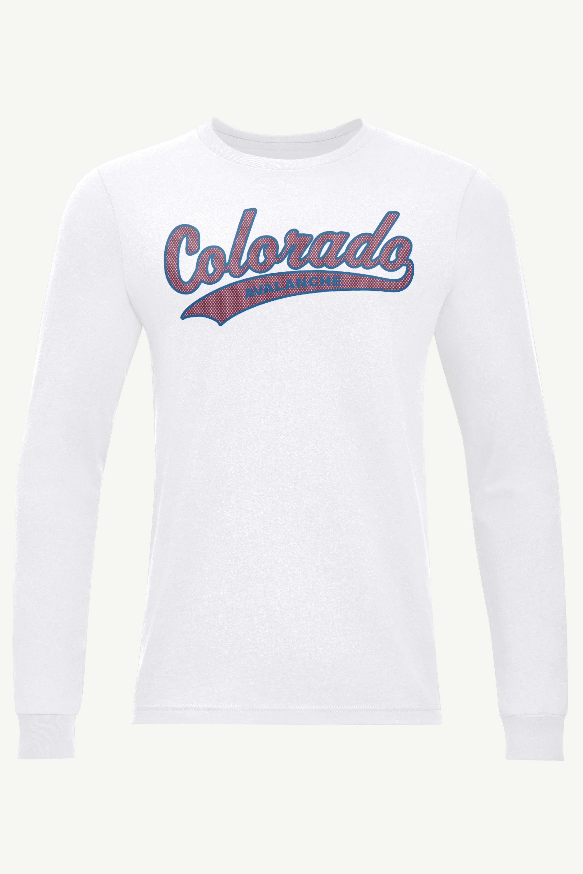 Mens Colorado Avalanche Tailsweep Long Sleeve T Shirt NHL Starter