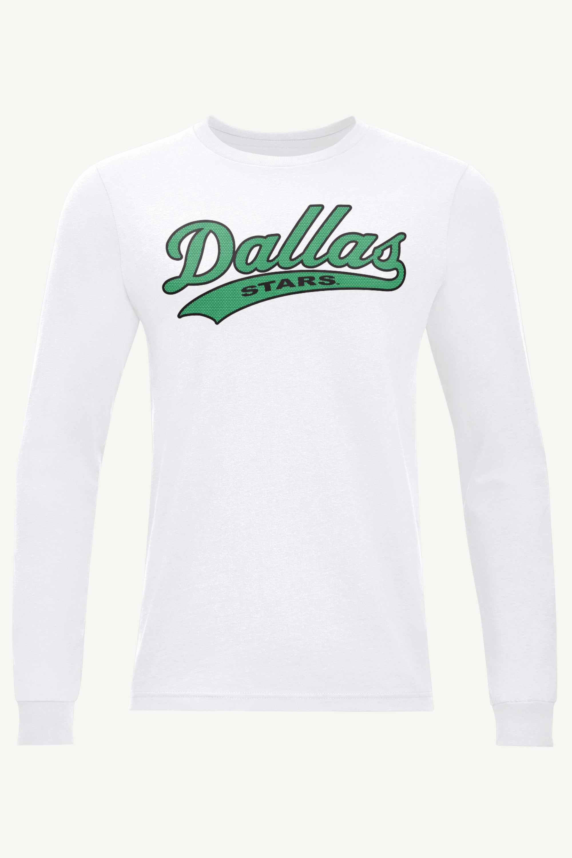 MENS DALLAS STARS TAILSWEEP LONG SLEEVE T SHIRT View 1 | Men's T-Shirts