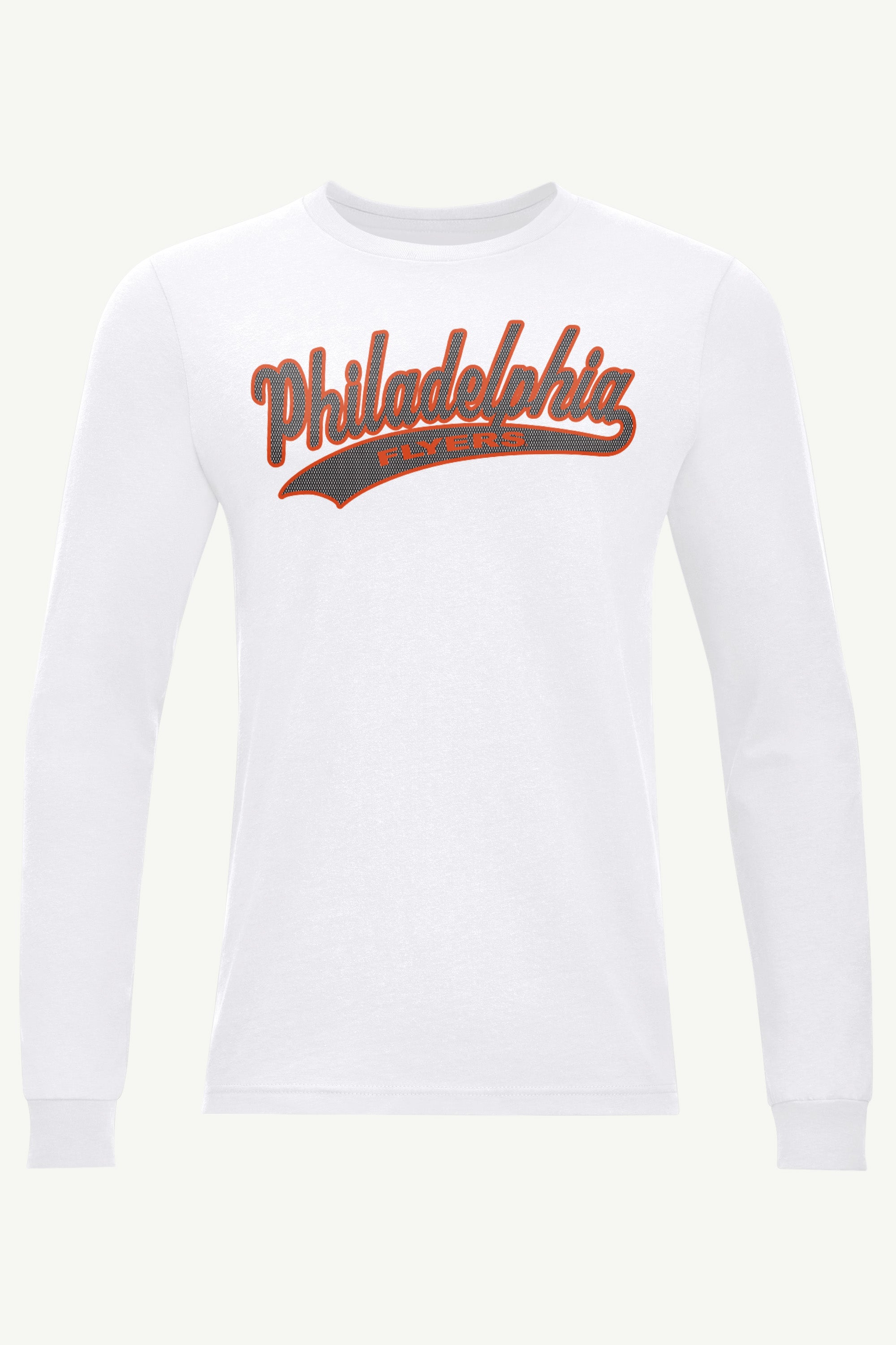 MENS PHILADELPHIA FLYERS TAILSWEEP LONG SLEEVE T SHIRT View 1 | Philadelphia Flyers