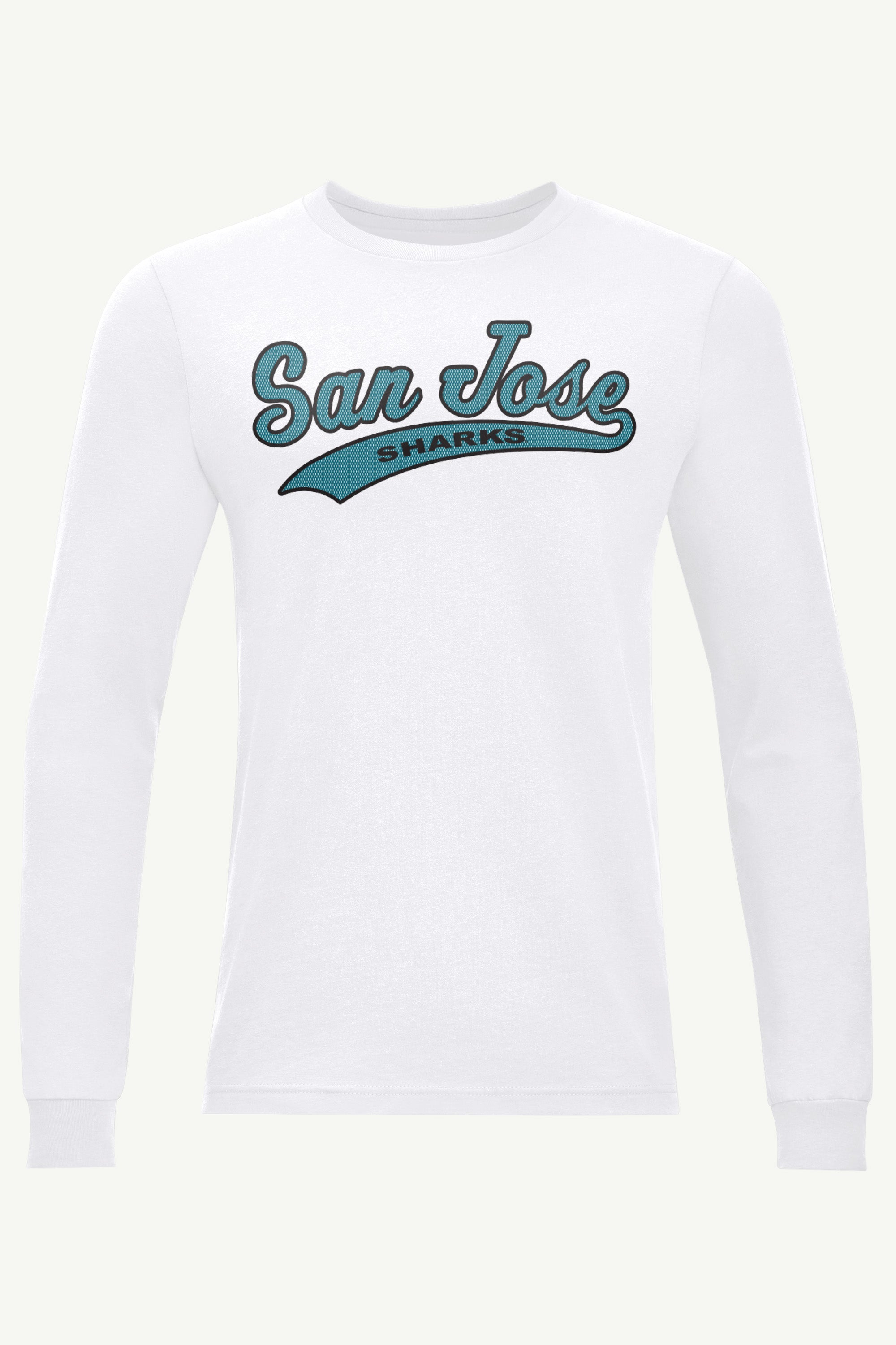 MENS SAN JOSE SHARKS TAILSWEEP LONG SLEEVE T SHIRT View 1 | San Jose Sharks