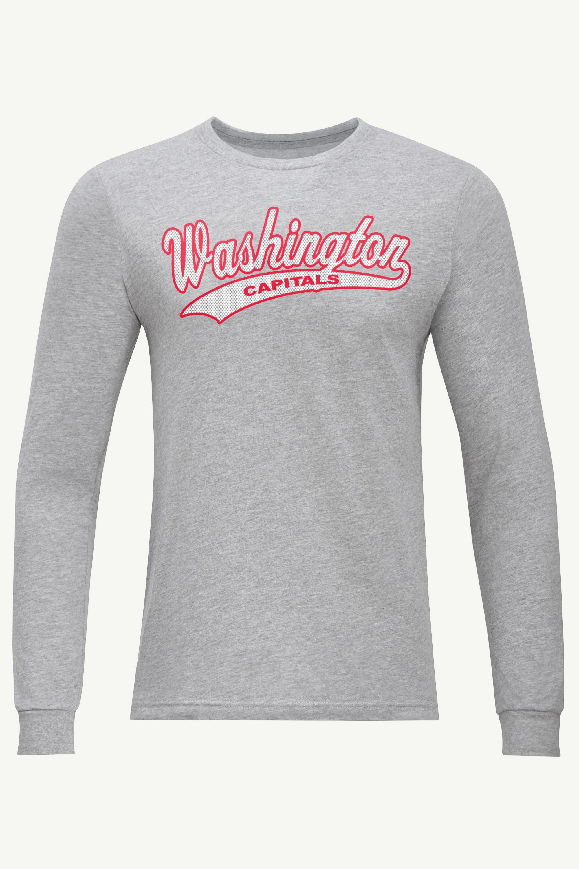 MENS WASHINGTON CAPITALS TAILSWEEP LONG SLEEVE T SHIRT View 1 | Washington Capitals