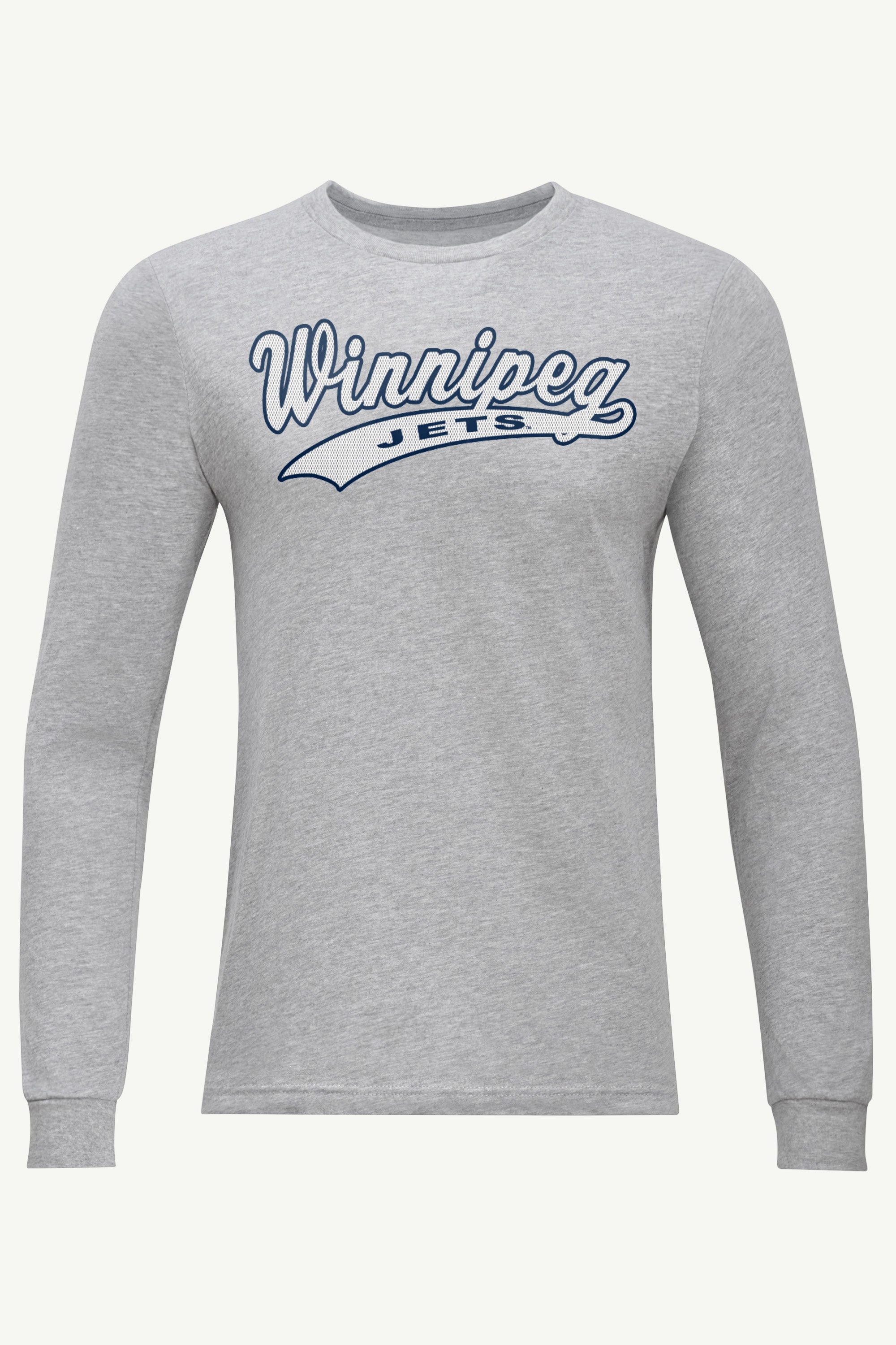MENS WINNIPEG JETS TAILSWEEP LONG SLEEVE T SHIRT View 1 | Winnipeg Jets
