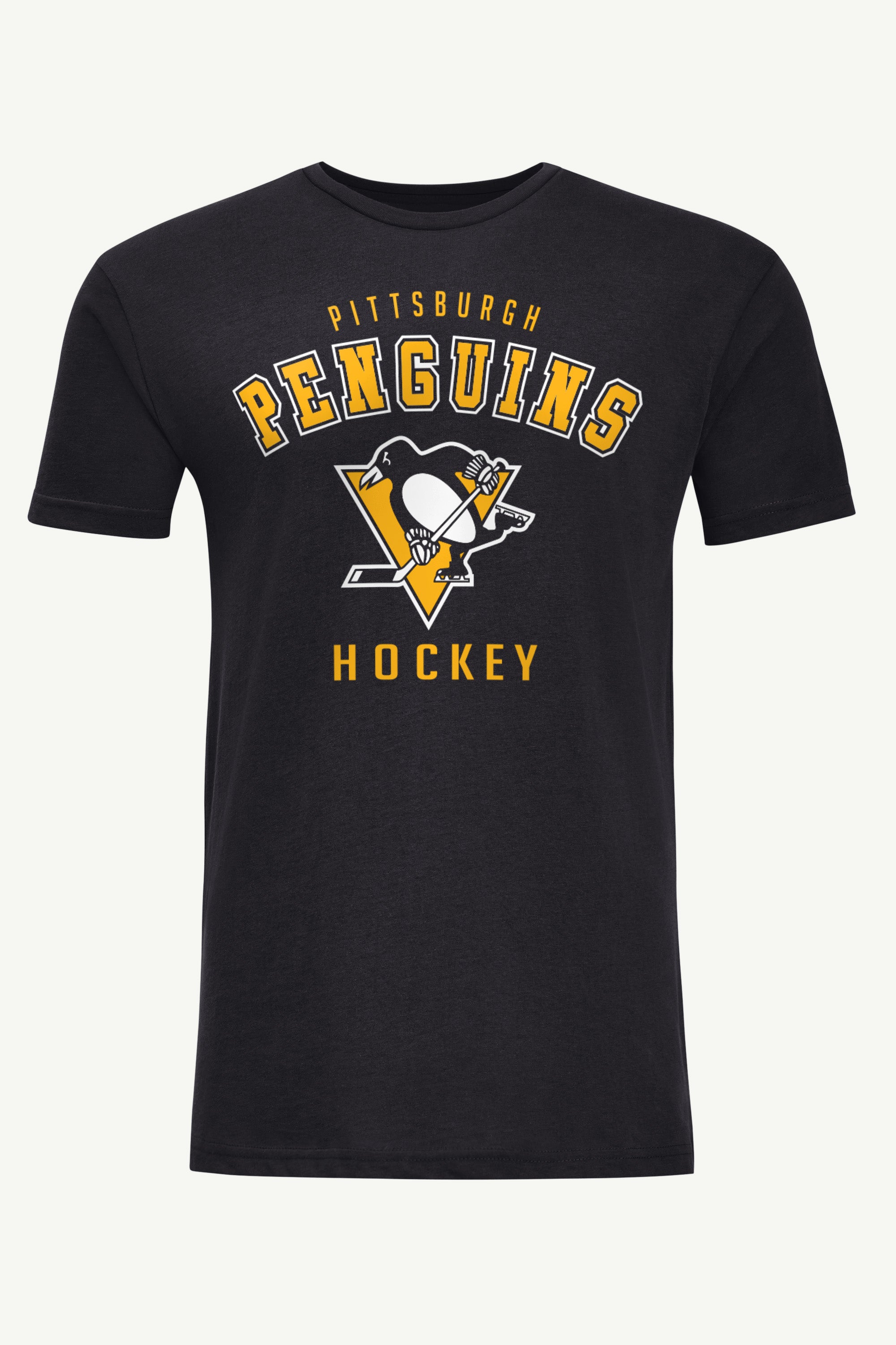 Men's Starter Black Pittsburgh Penguins Logo T-Shirt Size: Small Men's Starter Black Pittsburgh Penguins Logo T-Shirt Size: Small
