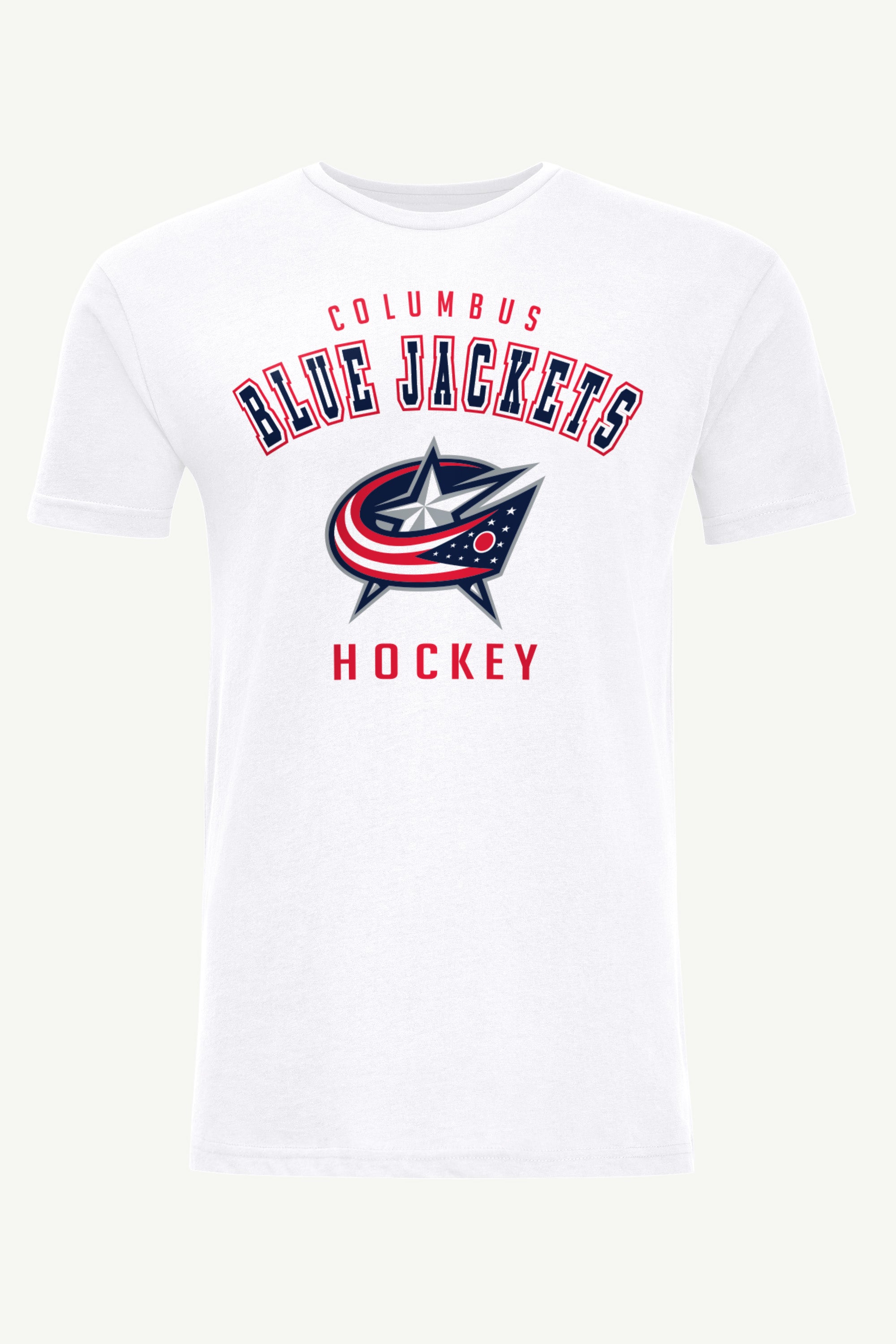 MENS COLUMBUS BLUE JACKETS GRAPHIC T SHIRT View 1