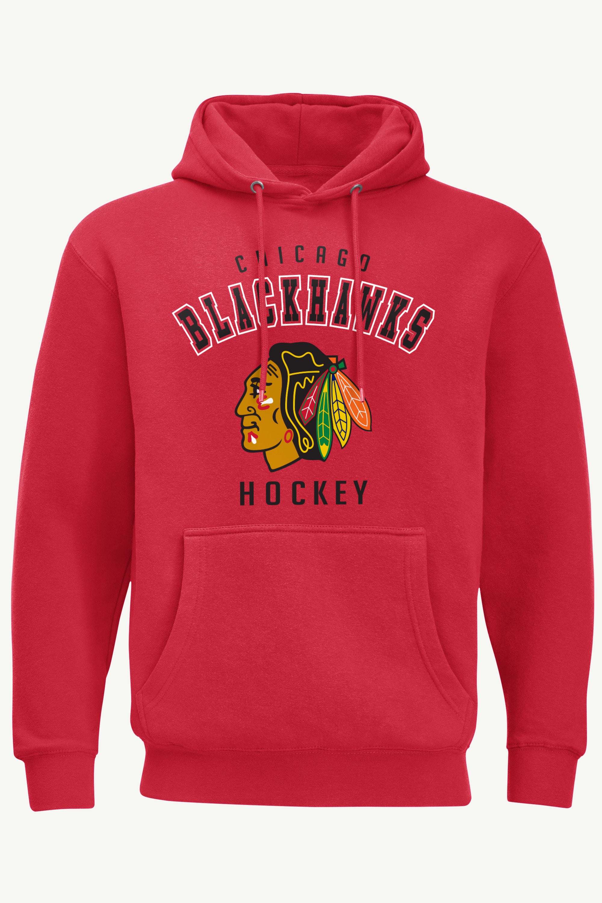 Mens Chicago Blackhawks Graphic Hoodie NHL Starter