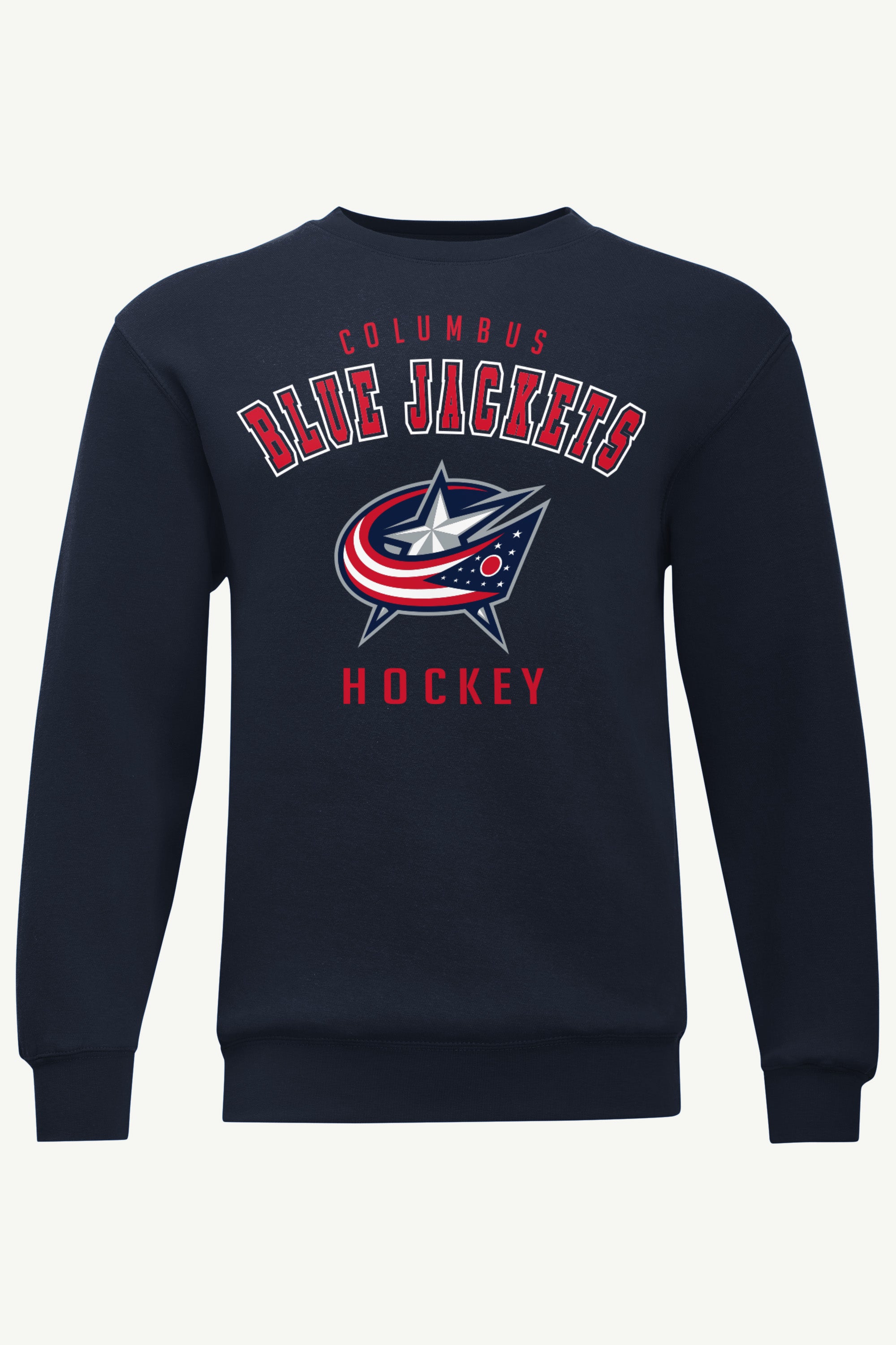 MENS COLUMBUS BLUE JACKETS GRAPHIC SWEATSHIRT View 1