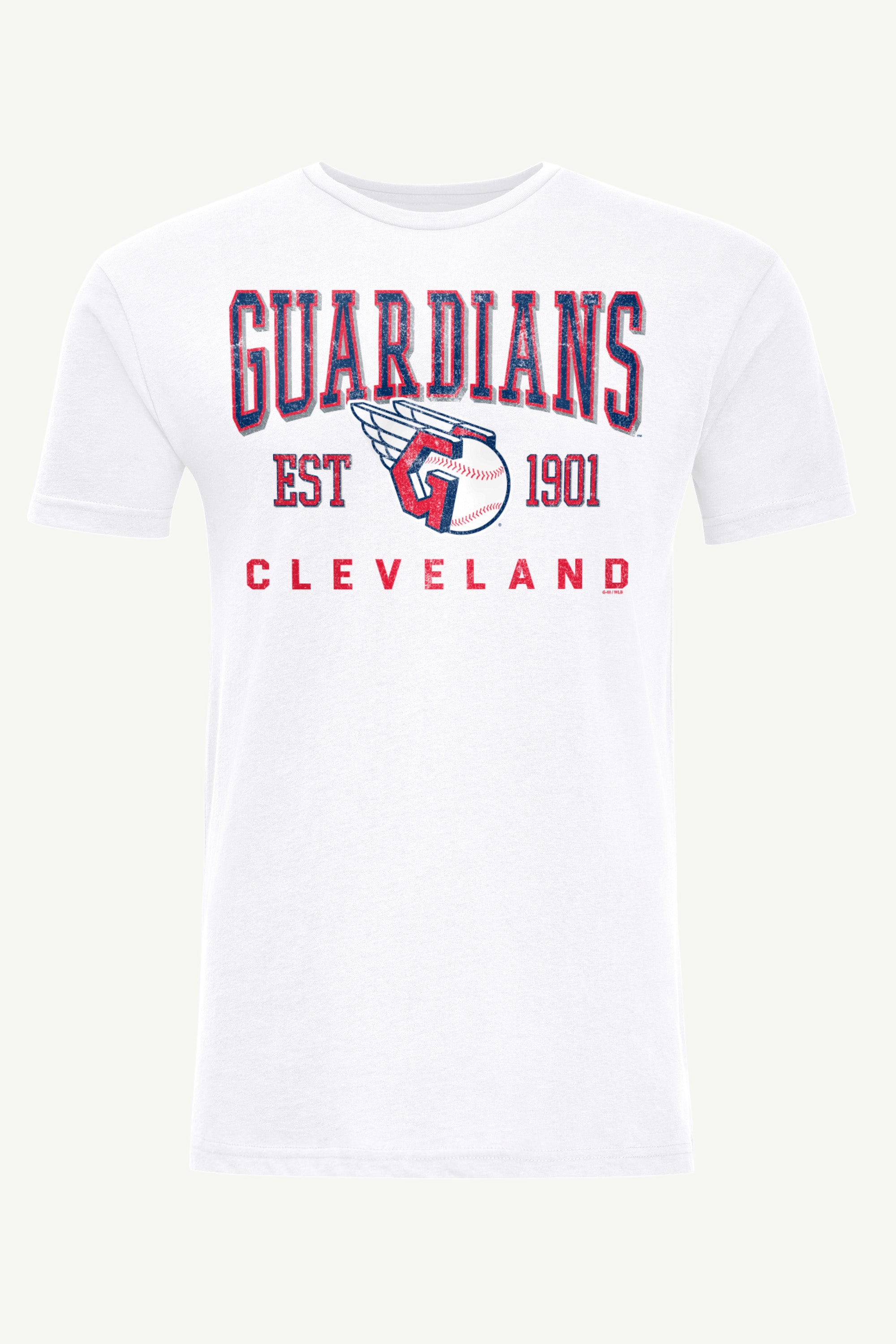 MENS CLEVELAND GUARDIANS RETRO T SHIRT View 1