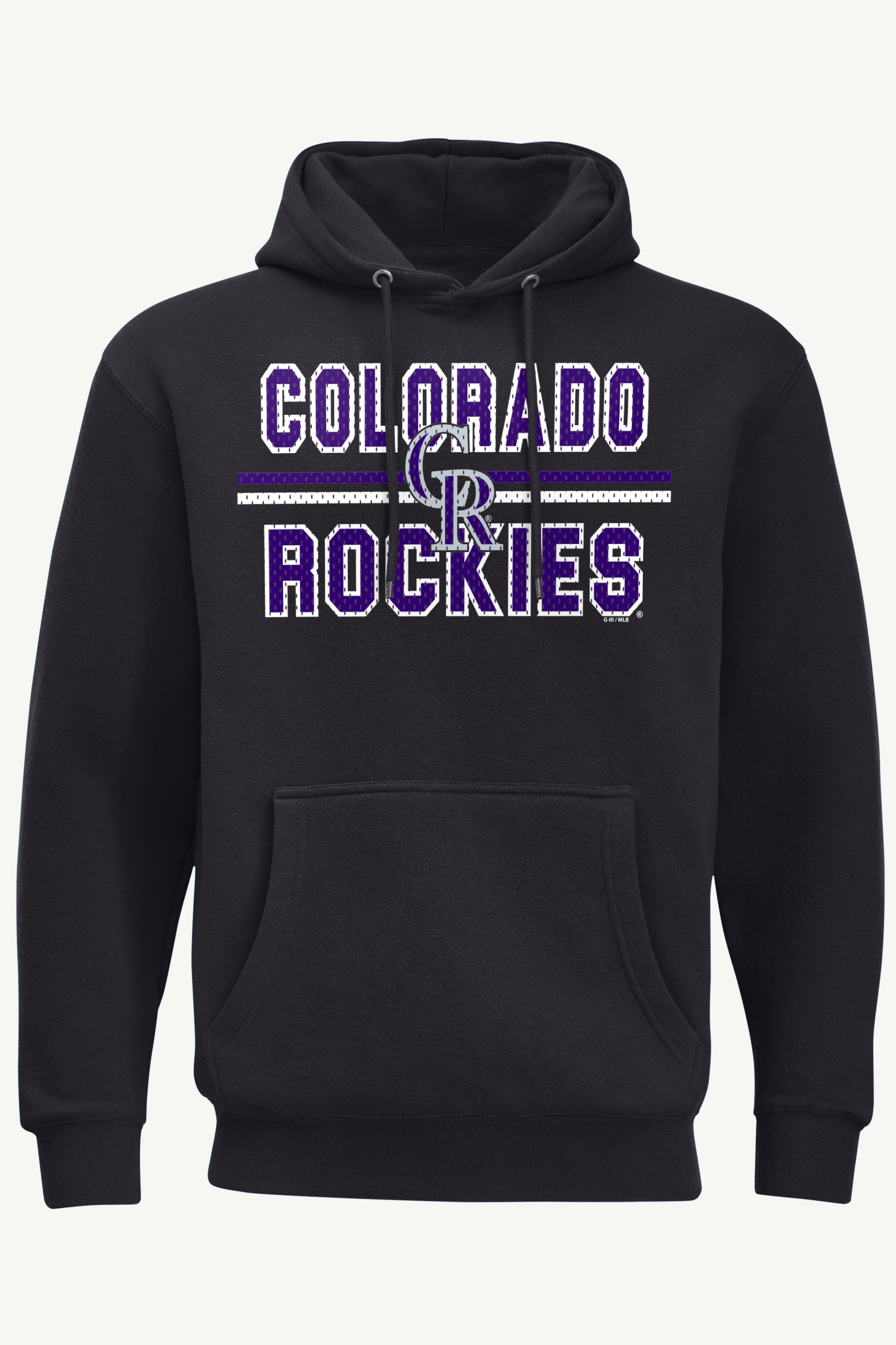 MENS COLORADO ROCKIES MESH LOOK HOODIE View 1 | MLB MENS COLORADO ROCKIES MESH LOOK HOODIE View 1 | MLB