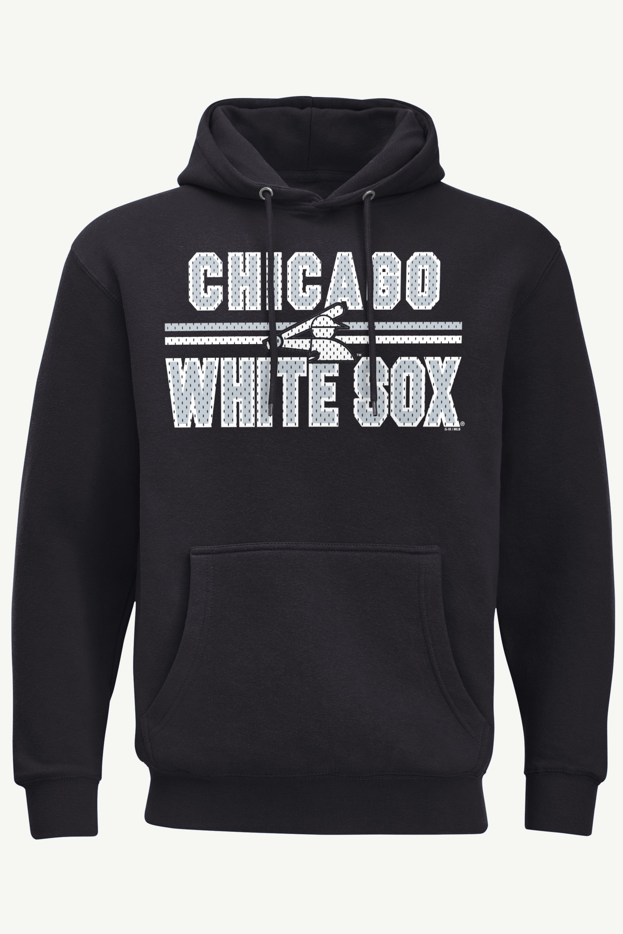 MENS CHICAGO WHITE SOX MESH LOOK HOODIE View 1 | Chicago White Sox