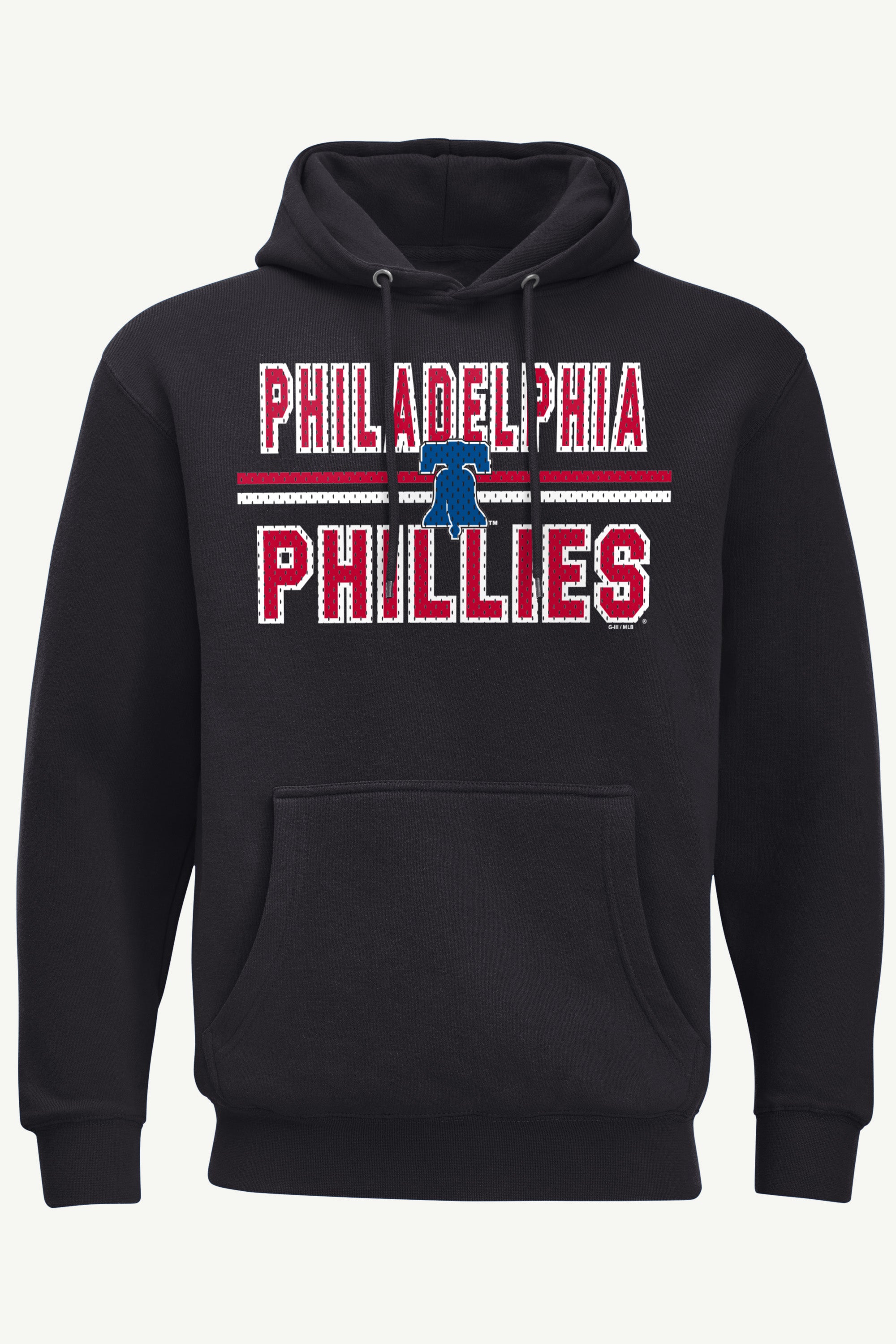 MENS PHILADELPHIA PHILLIES MESH LOOK HOODIE View 1 | Philadelphia Phillies
