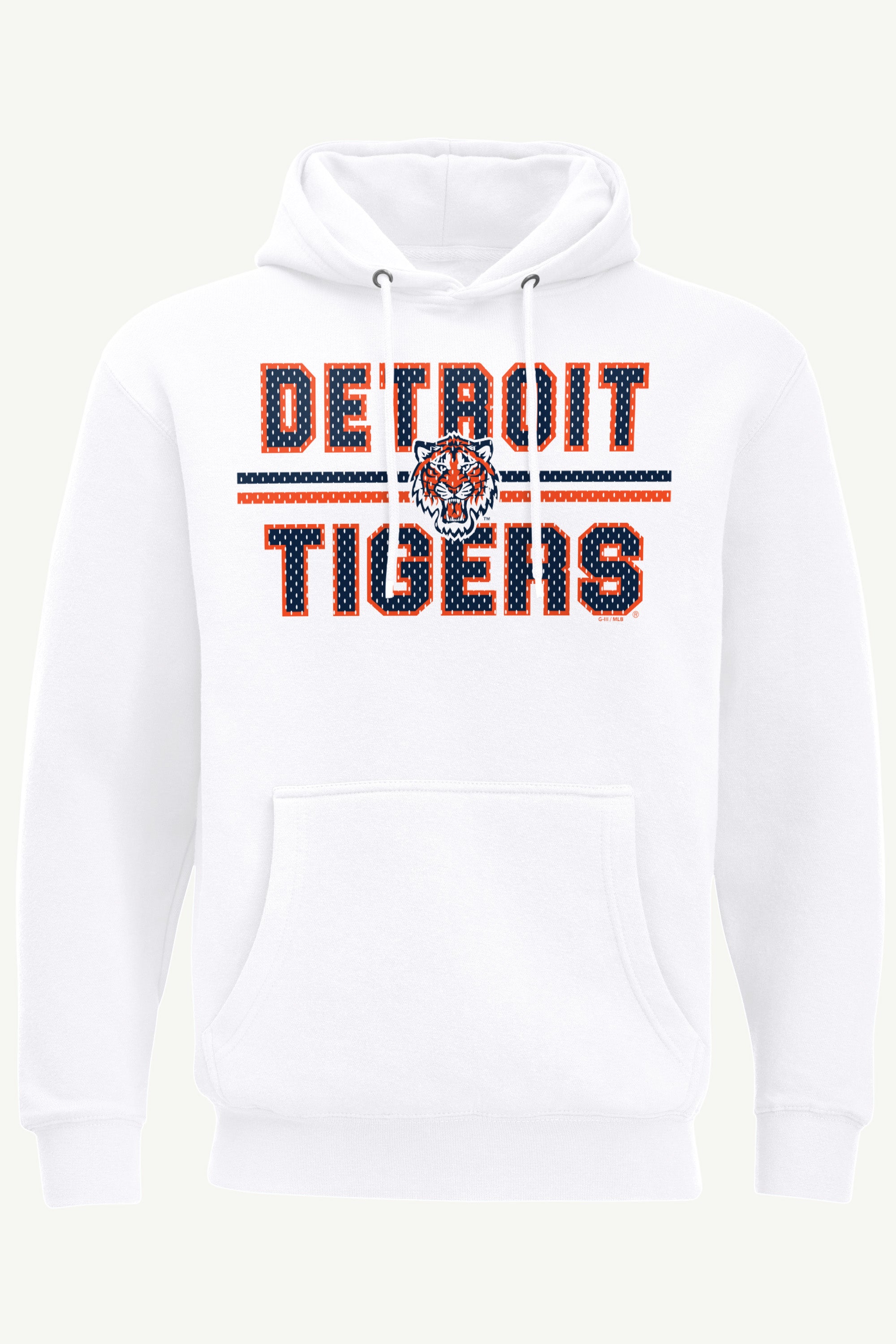 MENS DETROIT TIGERS MESH LOOK HOODIE View 1 | Detroit Tigers
