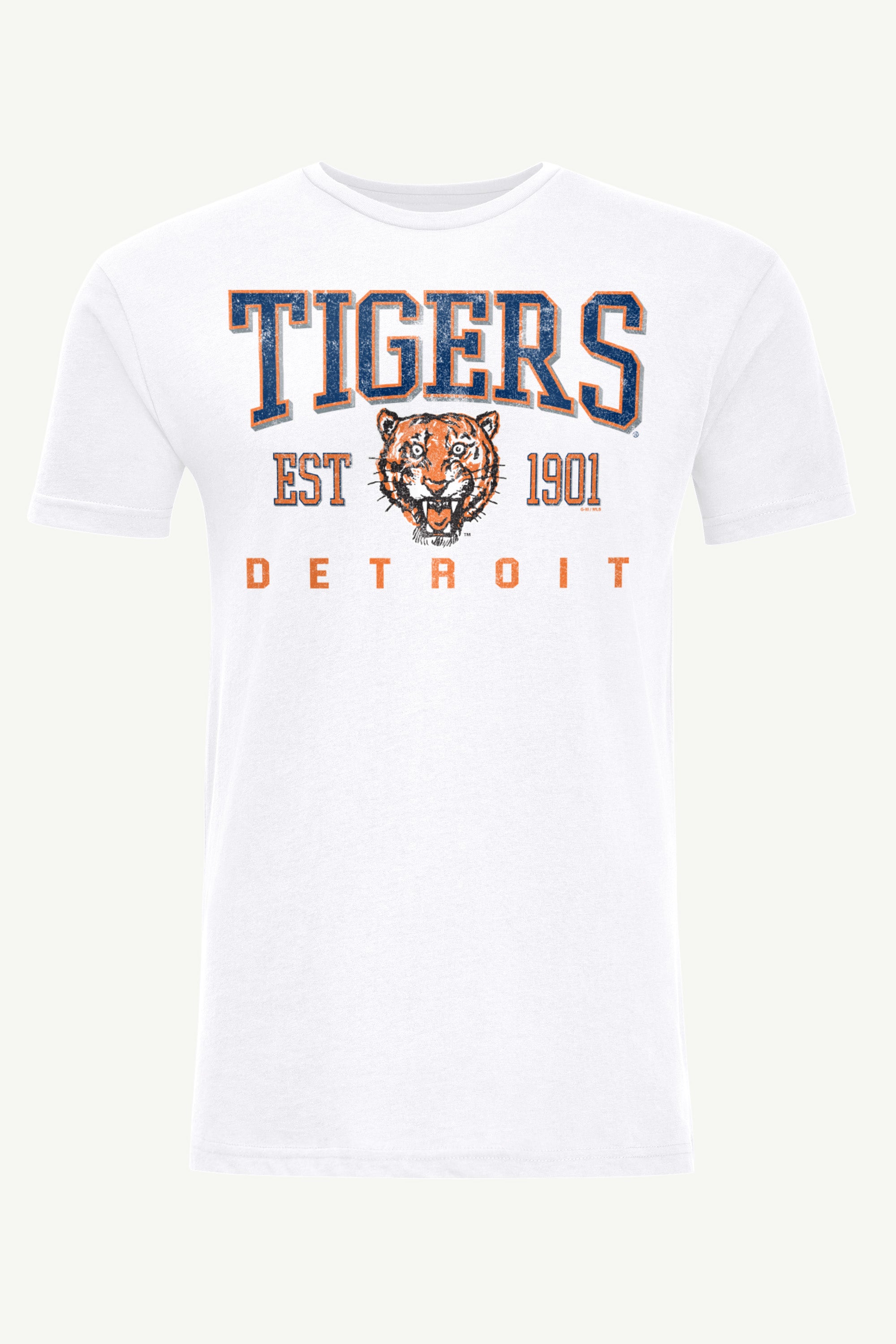 MENS DETROIT TIGERS RETRO T SHIRT View 1