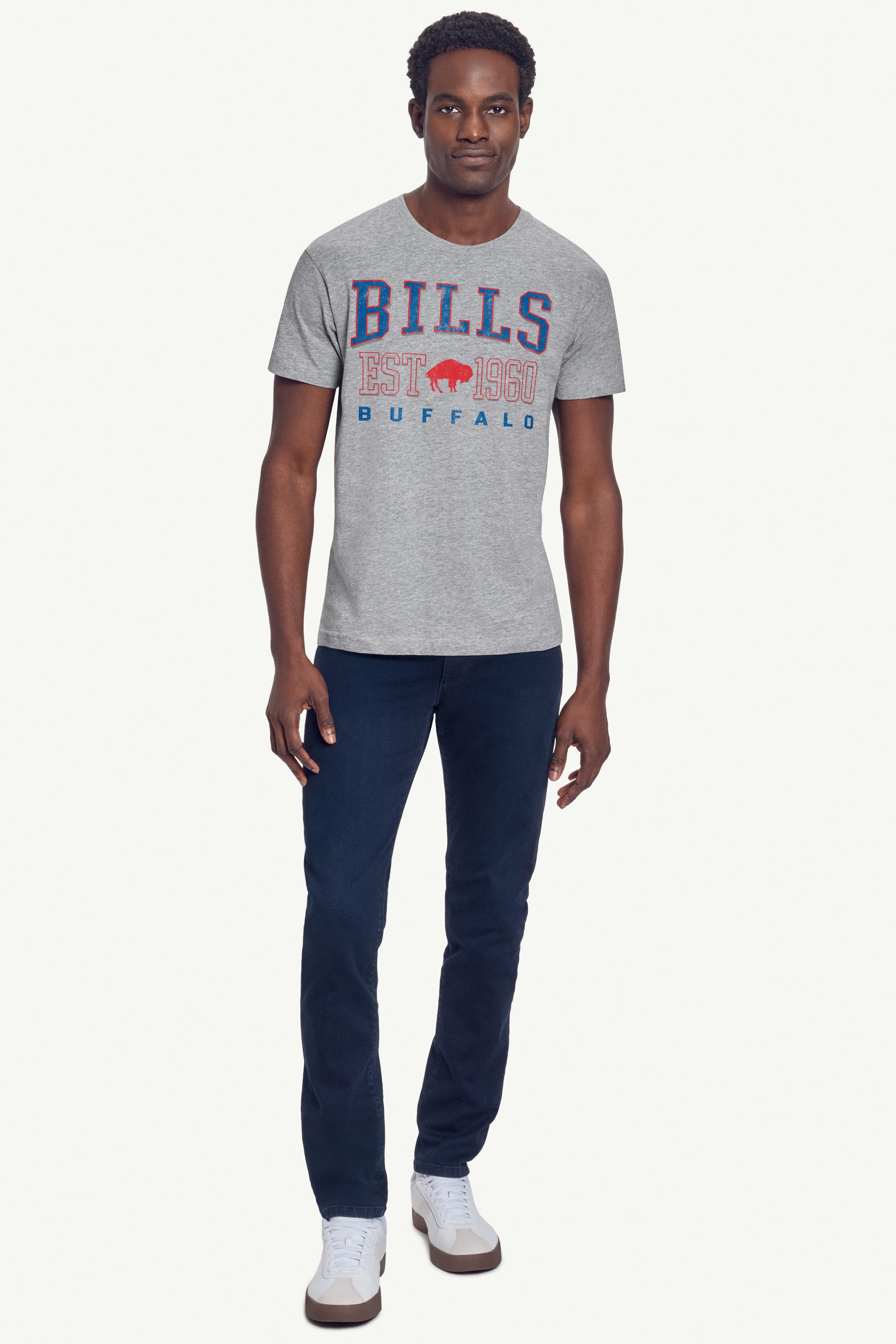 MENS BUFFALO BILLS RETRO T SHIRT View 2 | Buffalo Bills