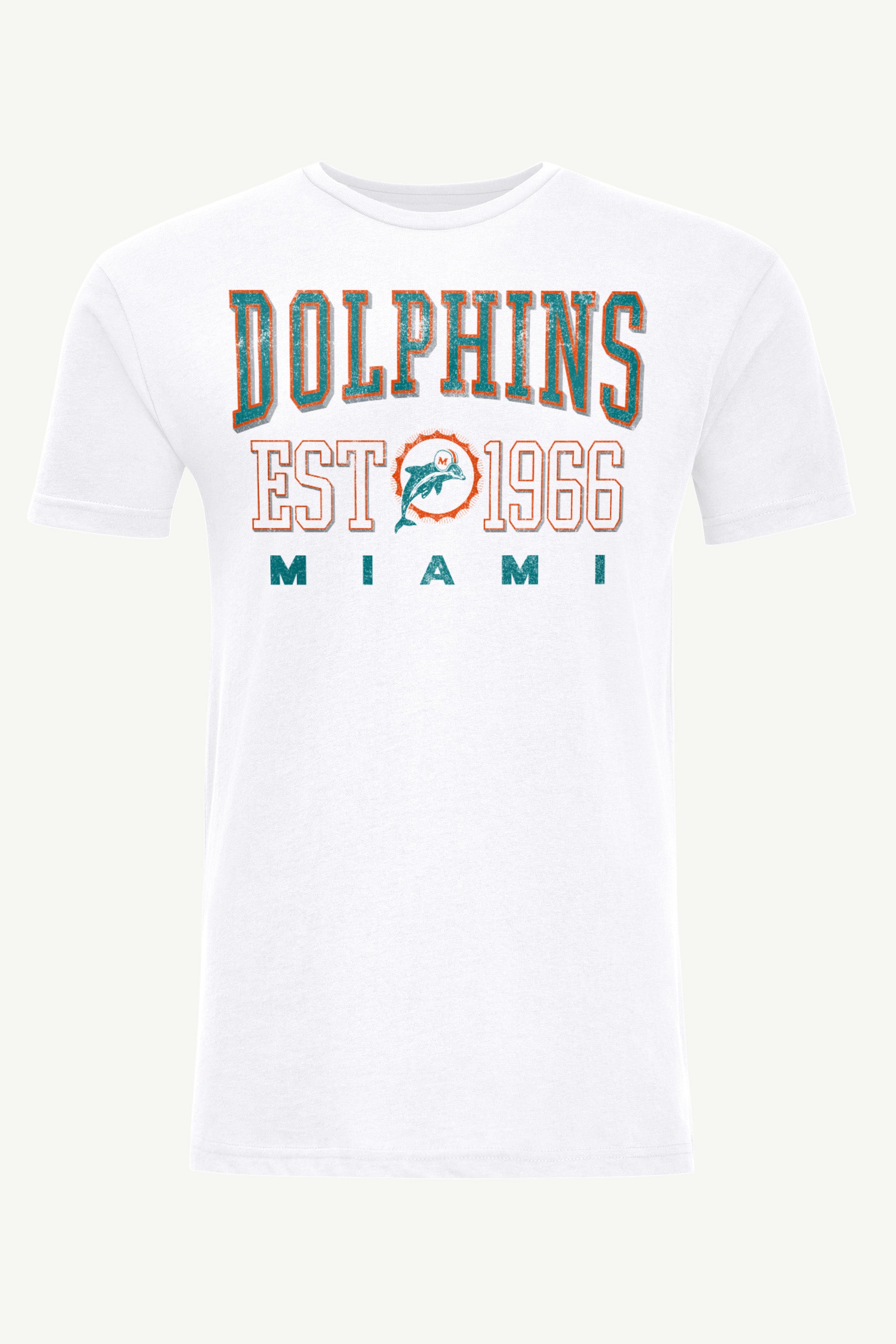 MENS MIAMI DOLPHINS RETRO T SHIRT View 1 | Miami Dolphins MENS MIAMI DOLPHINS RETRO T SHIRT View 1 | Miami Dolphins