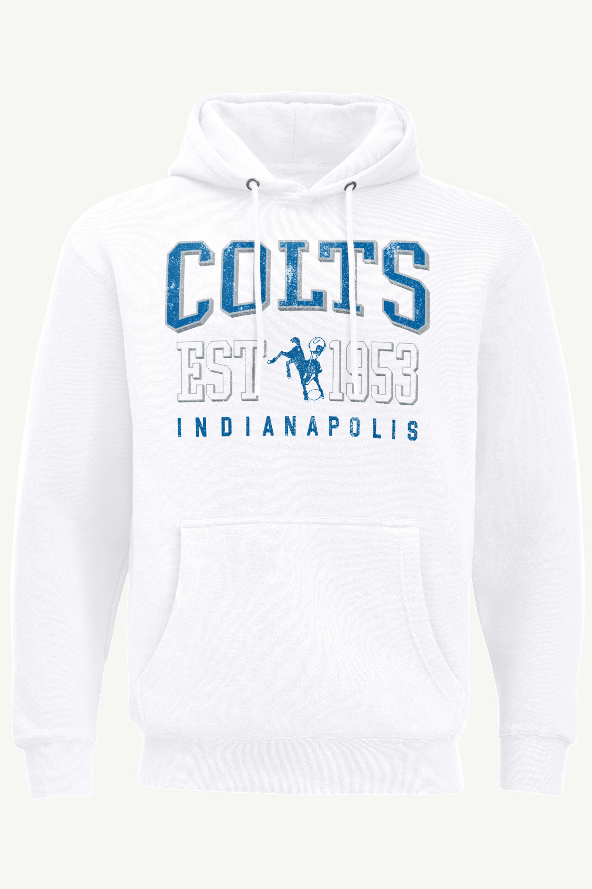 MENS INDIANAPOLIS COLTS RETRO HOODIE View 1 | Indianapolis Colts