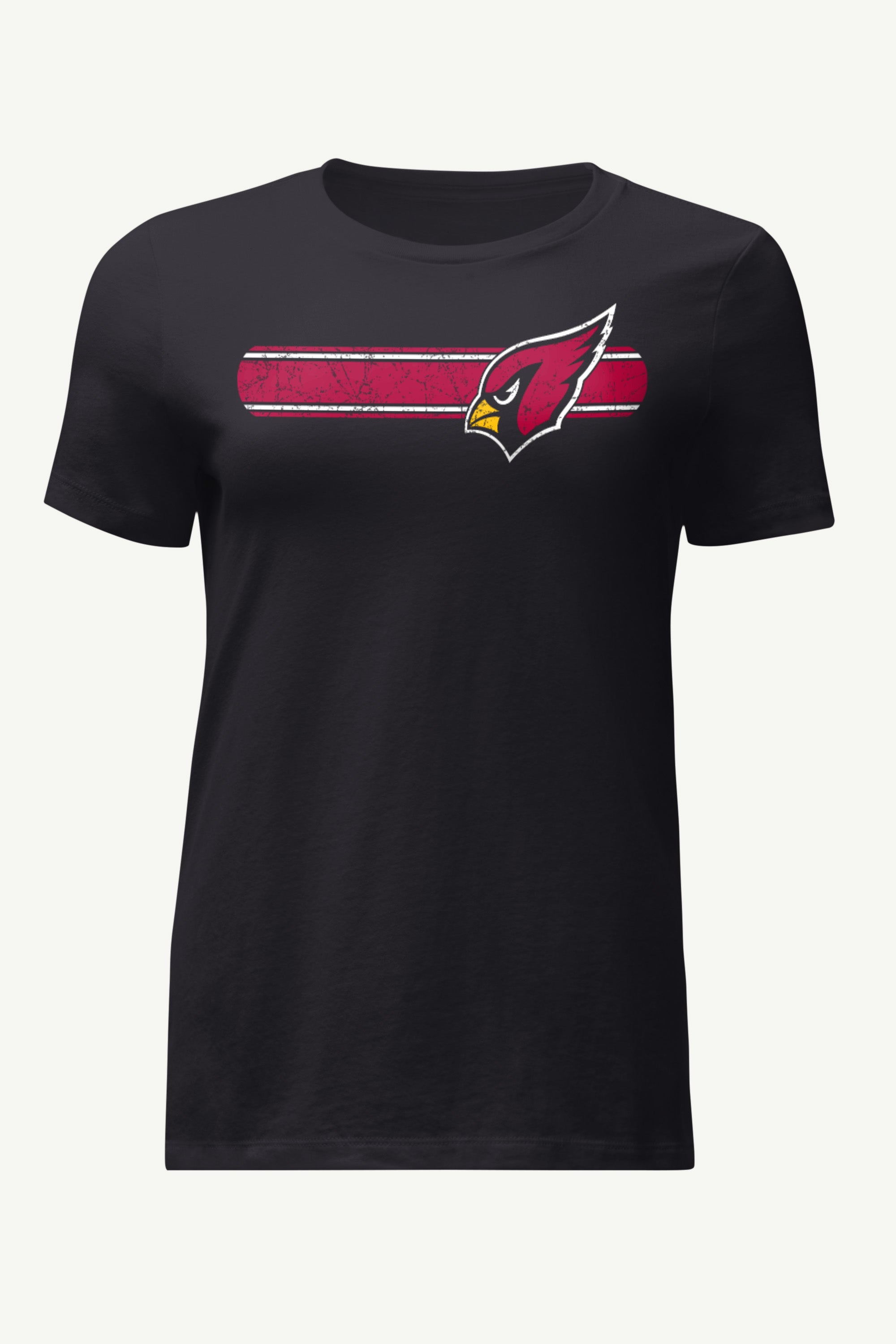WOMENS ARIZONA CARDINALS STRIPE T SHIRT View 1 | NFL WOMENS ARIZONA CARDINALS STRIPE T SHIRT View 1 | NFL