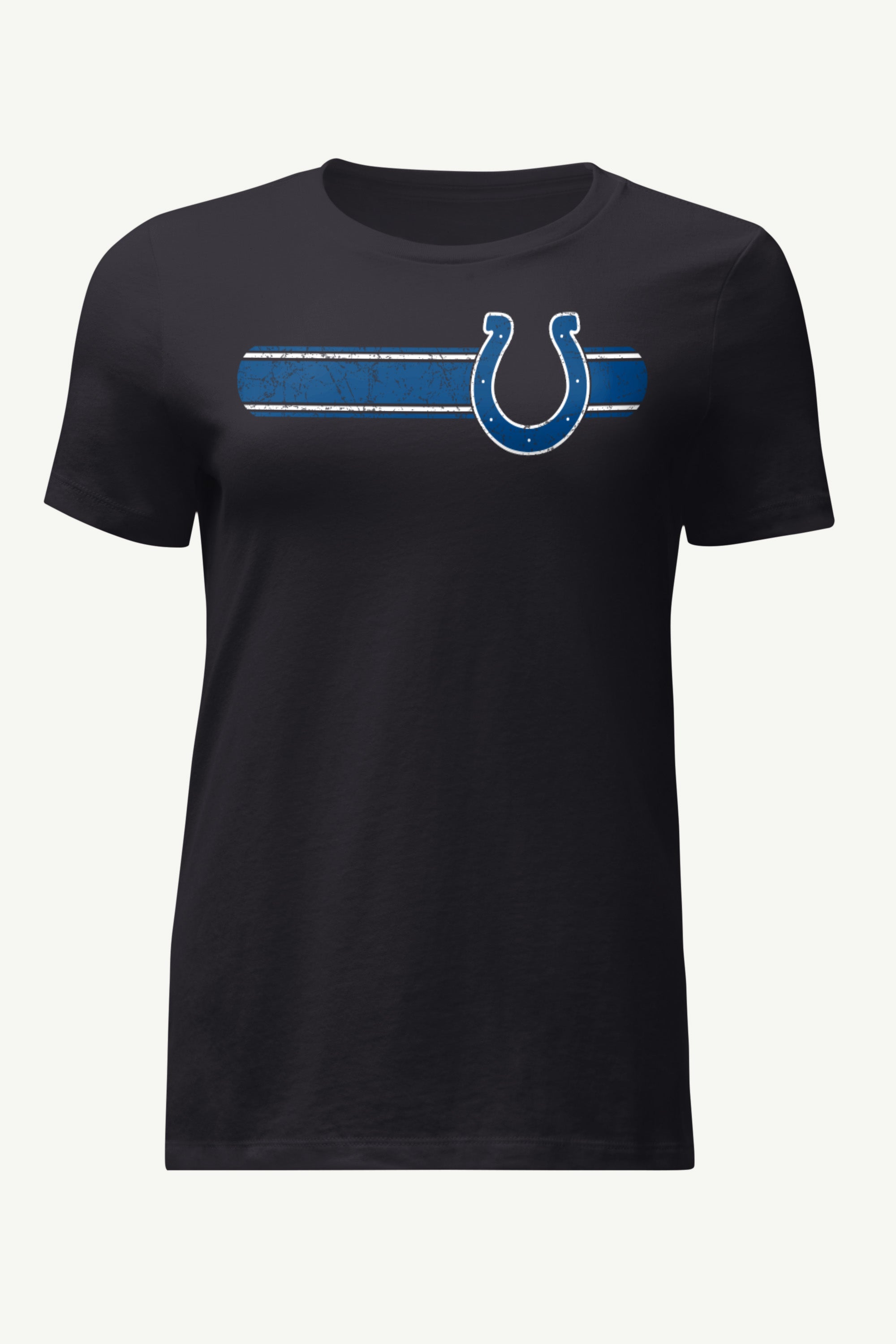 WOMENS INDIANAPOLIS COLTS STRIPE T SHIRT View 1 | NFL WOMENS INDIANAPOLIS COLTS STRIPE T SHIRT View 1 | NFL