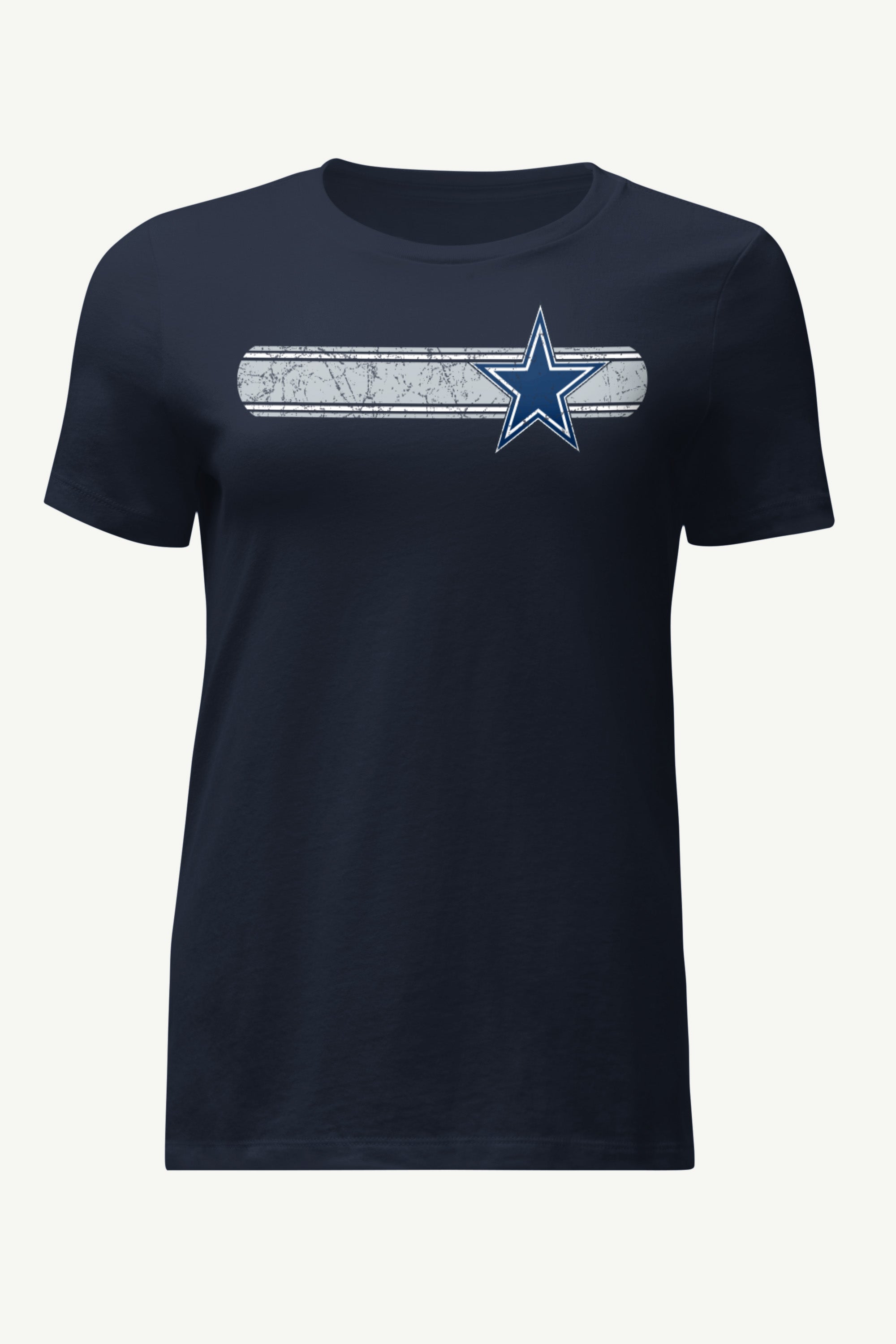 WOMENS DALLAS COWBOYS STRIPE T SHIRT View 1 | NFL WOMENS DALLAS COWBOYS STRIPE T SHIRT View 1 | NFL