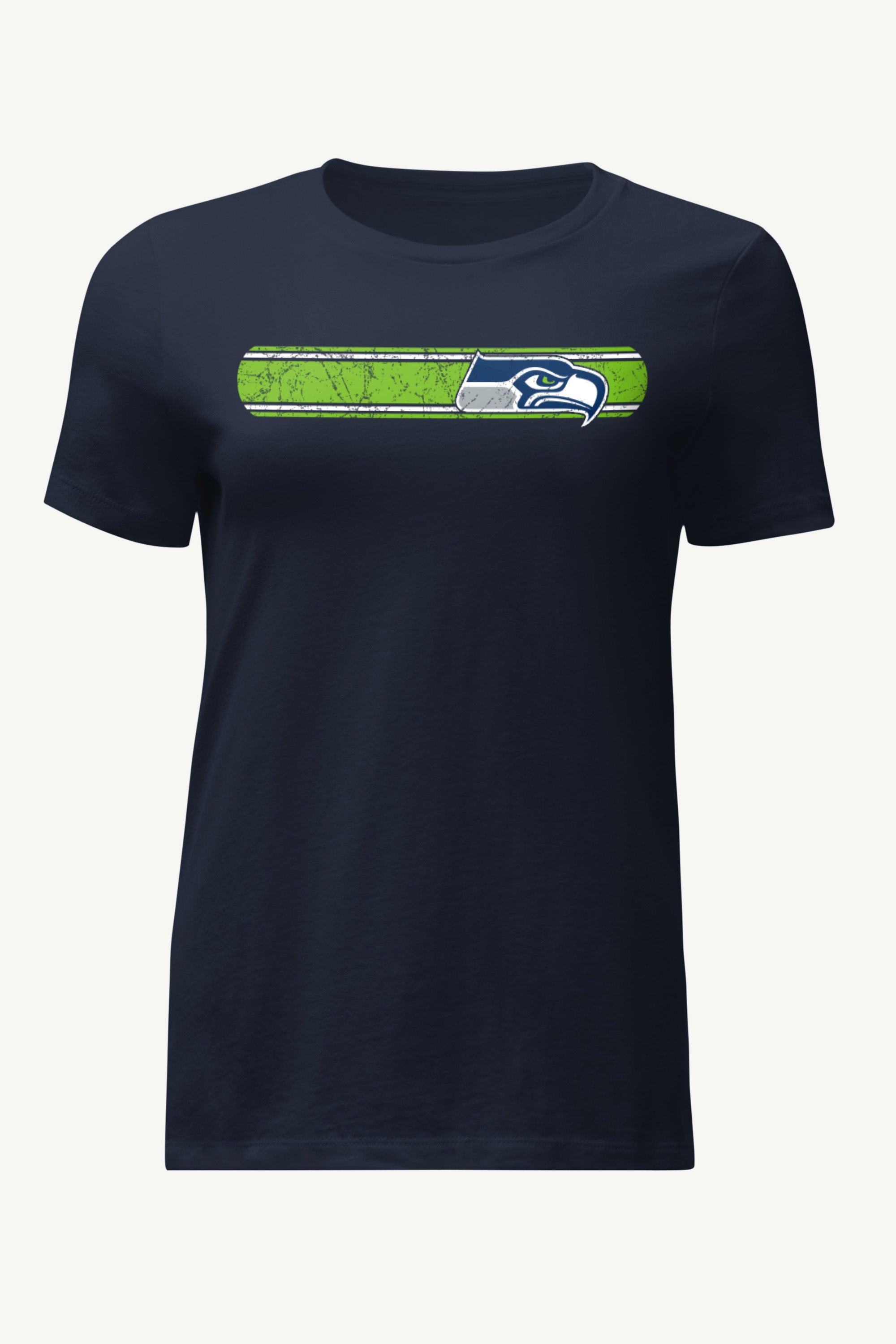 WOMENS SEATTLE SEAHAWKS STRIPE T SHIRT View 1 | NFL WOMENS SEATTLE SEAHAWKS STRIPE T SHIRT View 1 | NFL