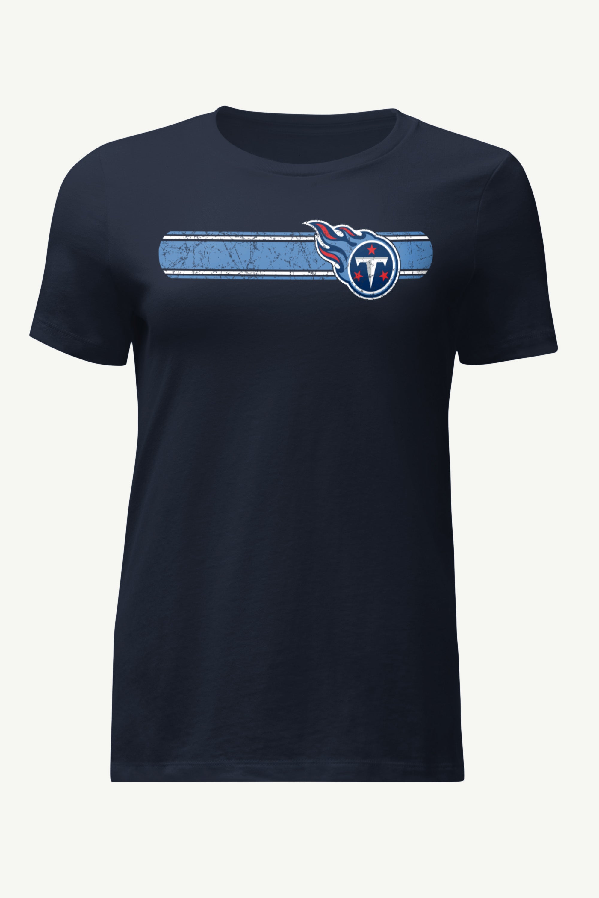 WOMENS TENNESSEE TITANS STRIPE T SHIRT View 1 | NFL WOMENS TENNESSEE TITANS STRIPE T SHIRT View 1 | NFL