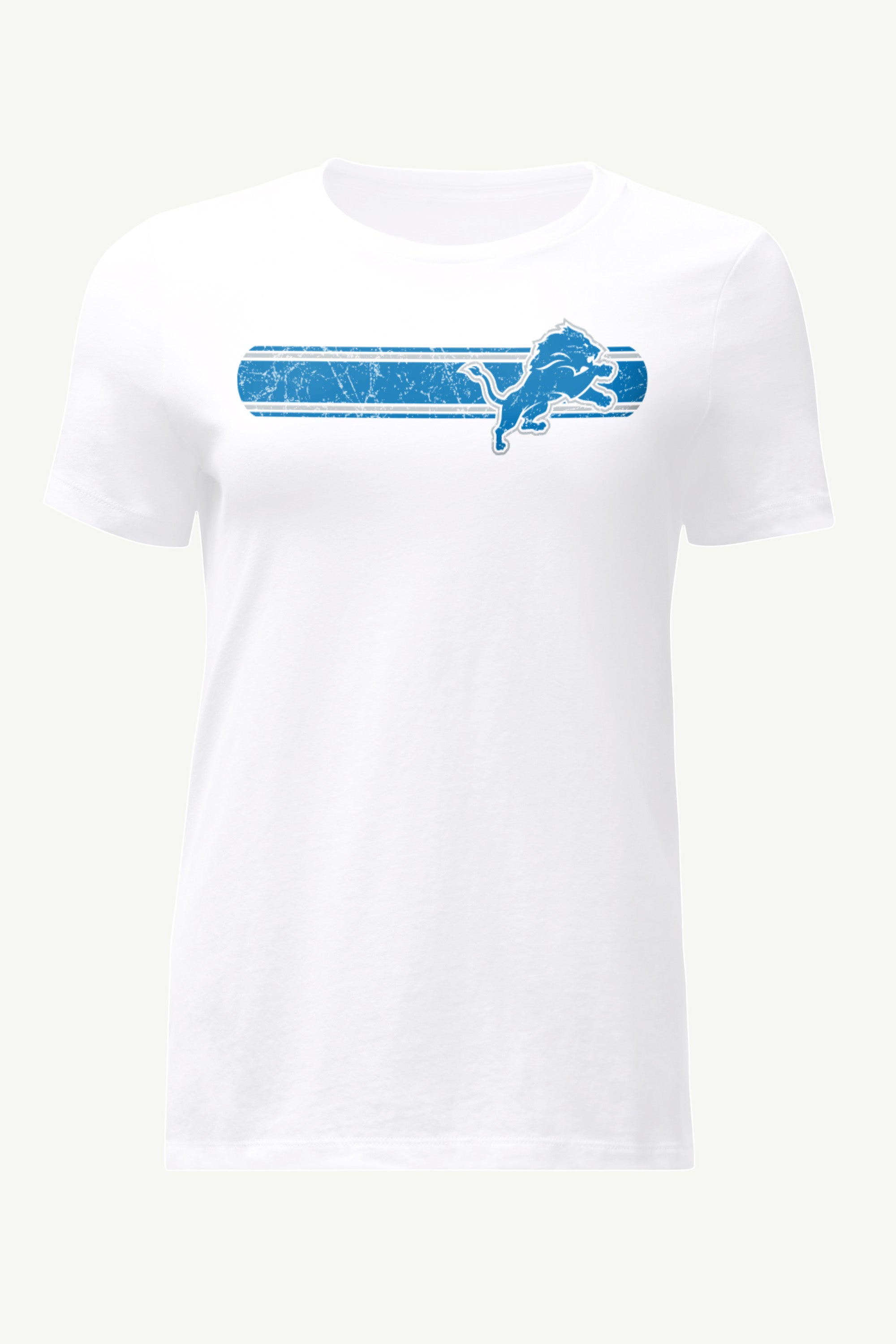 WOMENS DETROIT LIONS STRIPE T SHIRT View 1 | NFL