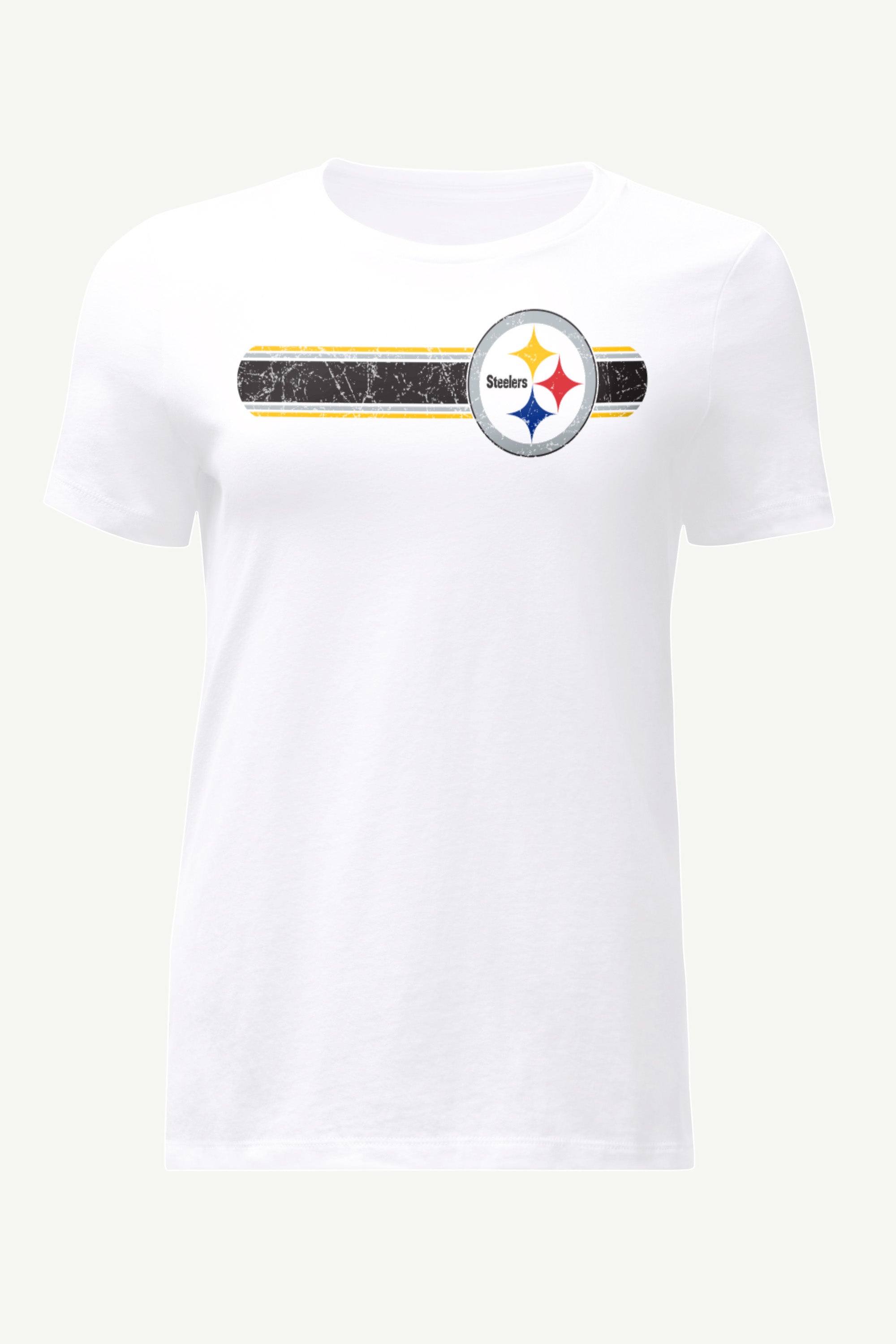 WOMENS PITTSBURGH STEELERS STRIPE T SHIRT View 1 | NFL