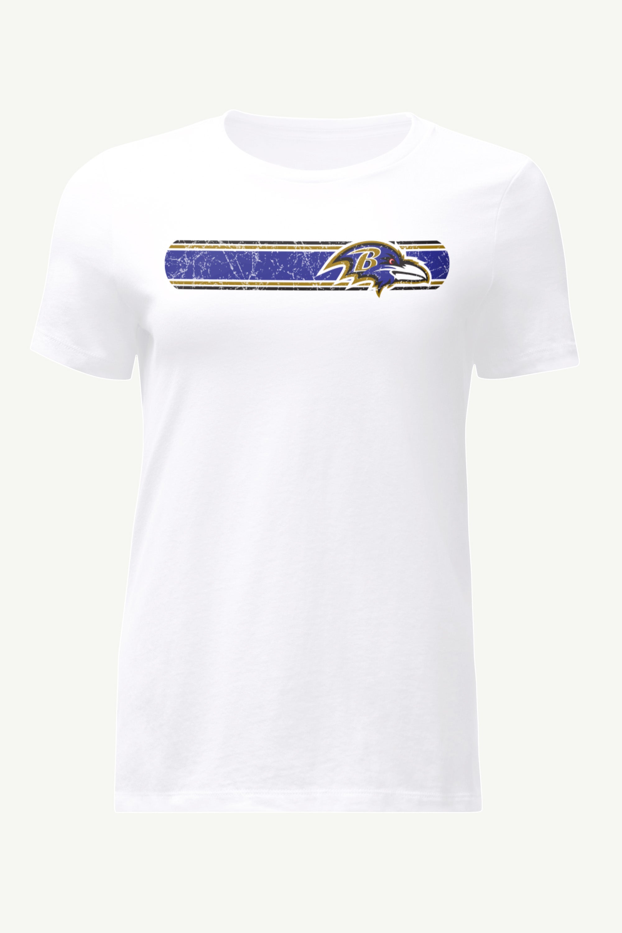 WOMENS BALTIMORE RAVENS STRIPE T SHIRT View 1 | NFL WOMENS BALTIMORE RAVENS STRIPE T SHIRT View 1 | NFL