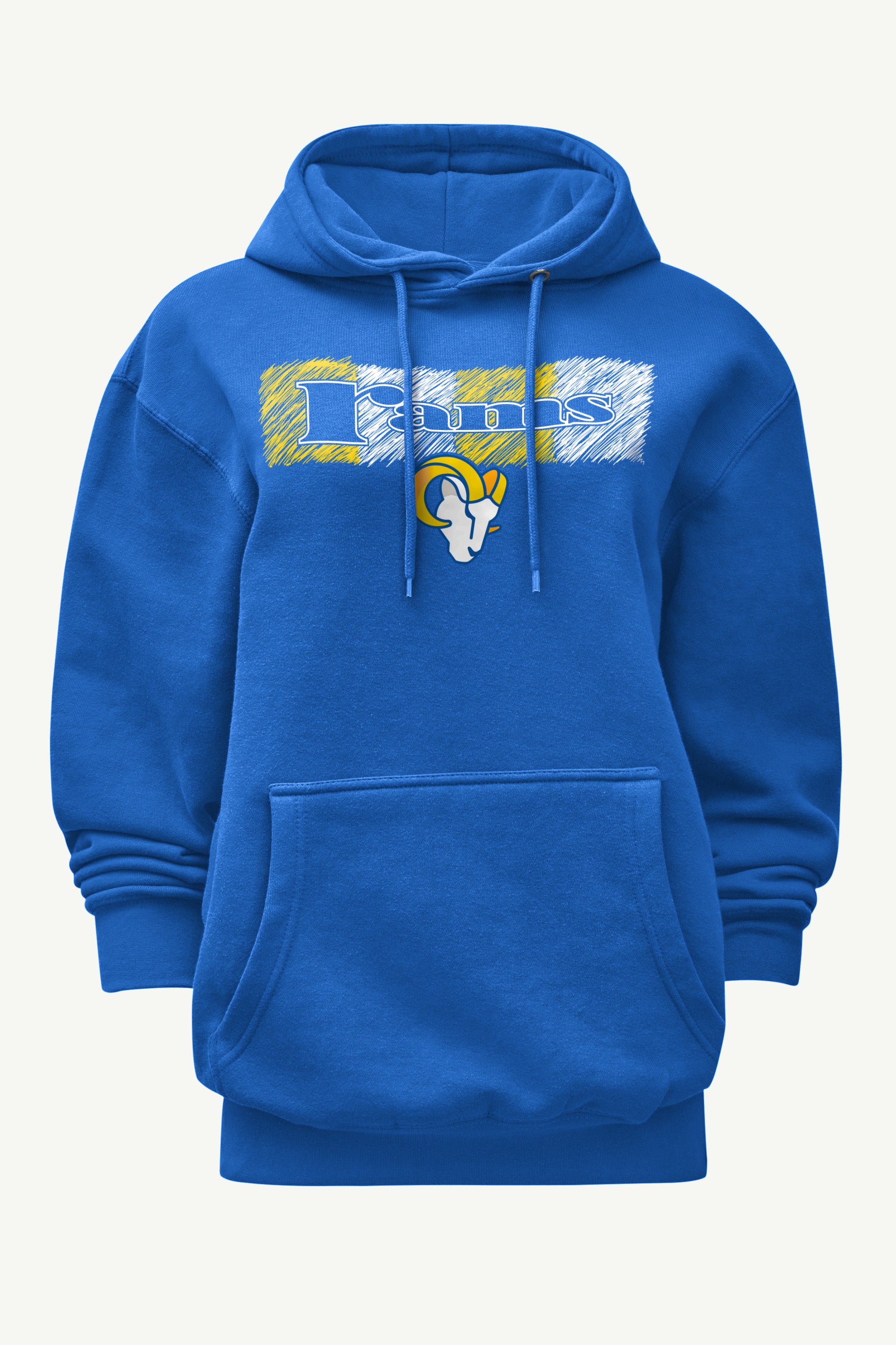 WOMENS LOS ANGELES RAMS COLOR SHADDING HOODIE View 1 | NFL WOMENS LOS ANGELES RAMS COLOR SHADDING HOODIE View 1 | NFL