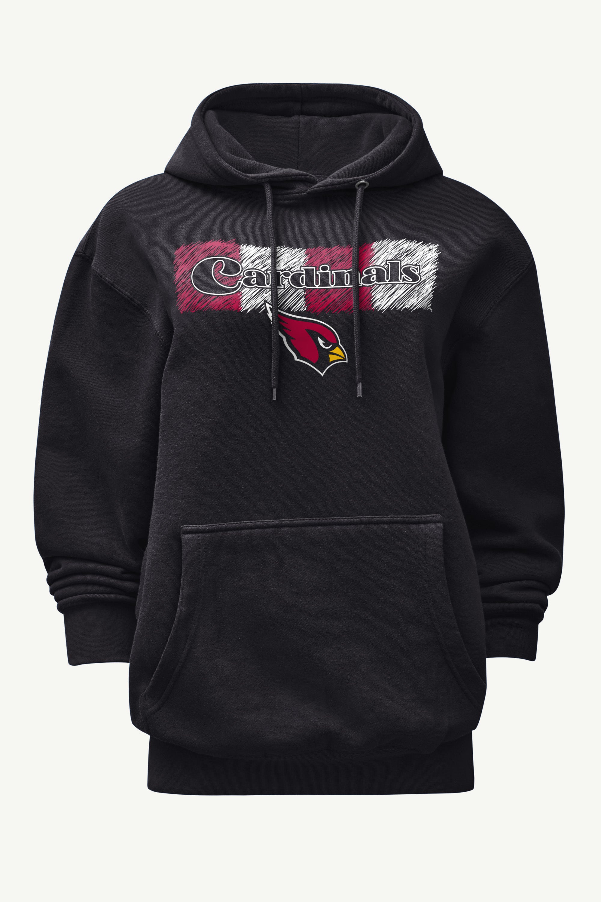WOMENS ARIZONA CARDINALS COLOR SHADDING HOODIE View 1 | Arizona Cardinals