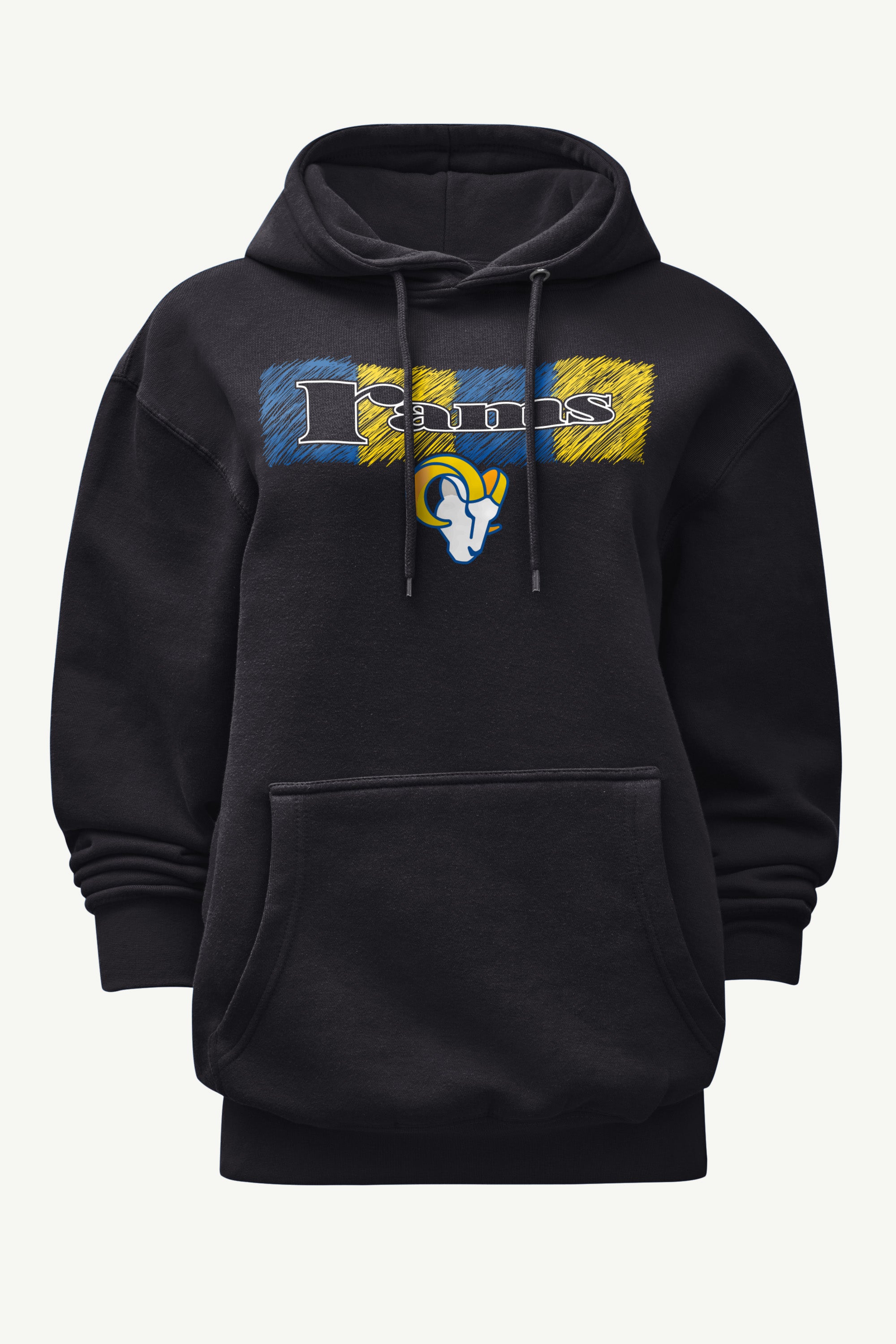 WOMENS LOS ANGELES RAMS COLOR SHADDING HOODIE View 1 | Los Angeles Rams