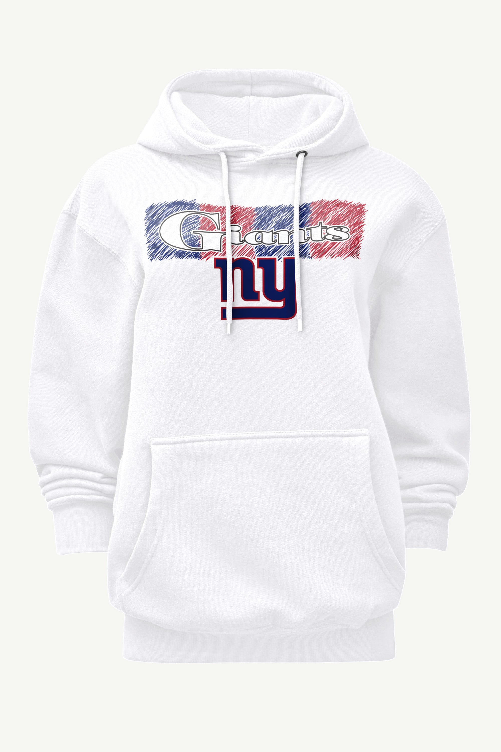 WOMENS NEW YORK GIANTS COLOR SHADDING HOODIE View 1 | NFL