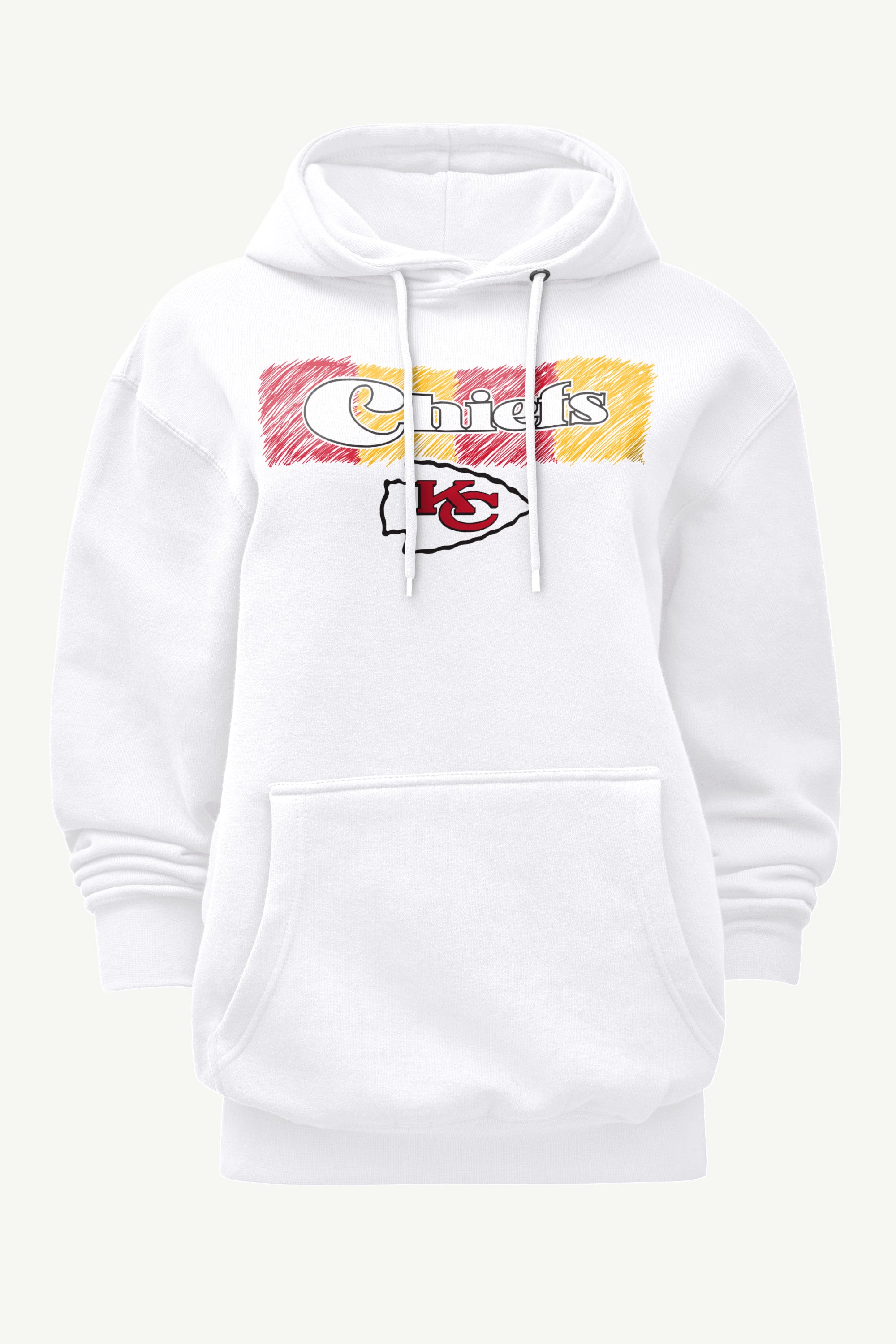 WOMENS KANSAS CITY CHIEFS COLOR SHADDING HOODIE View 1 | Kansas City Chiefs