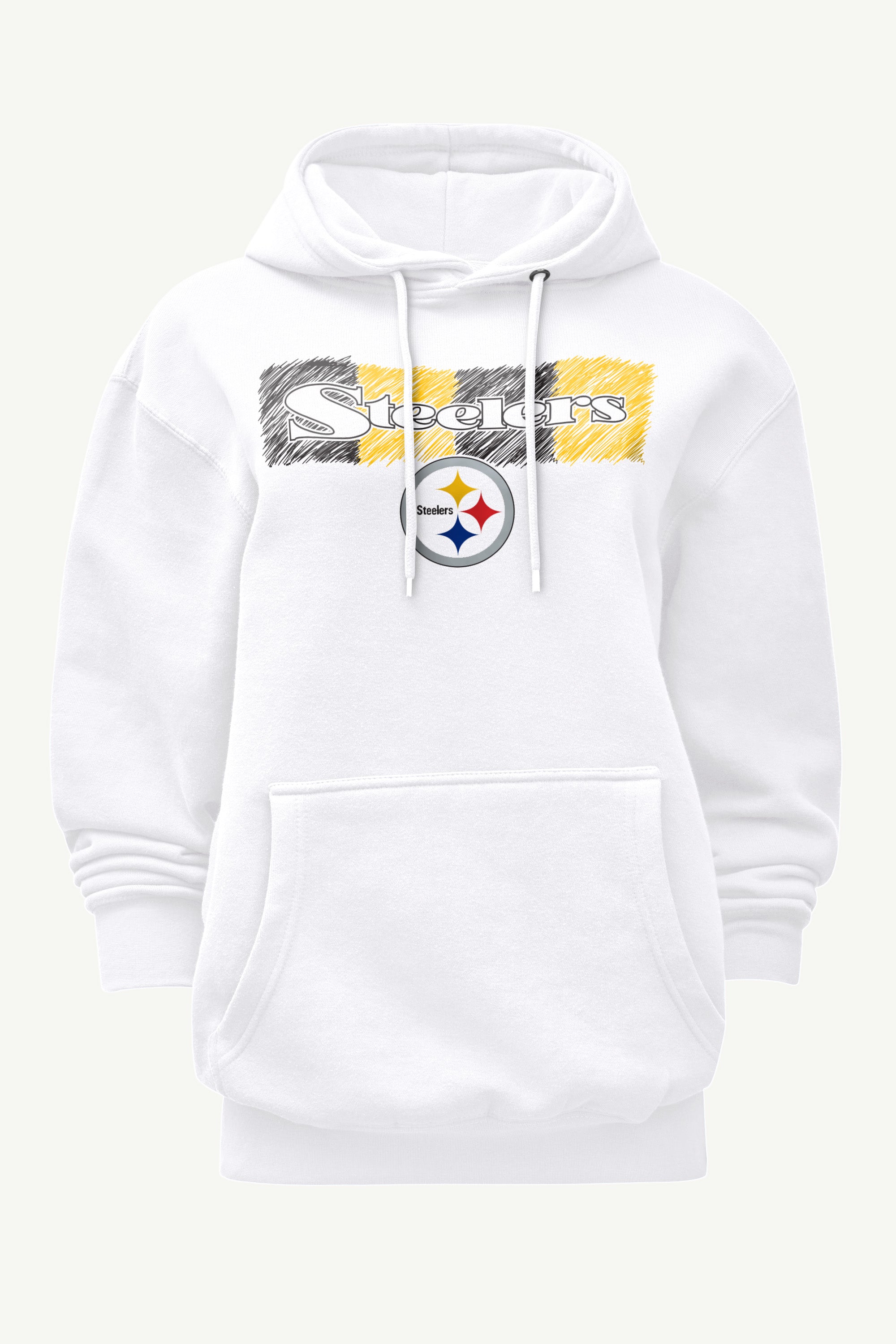 WOMENS PITTSBURGH STEELERS COLOR SHADDING HOODIE View 1 | NFL
