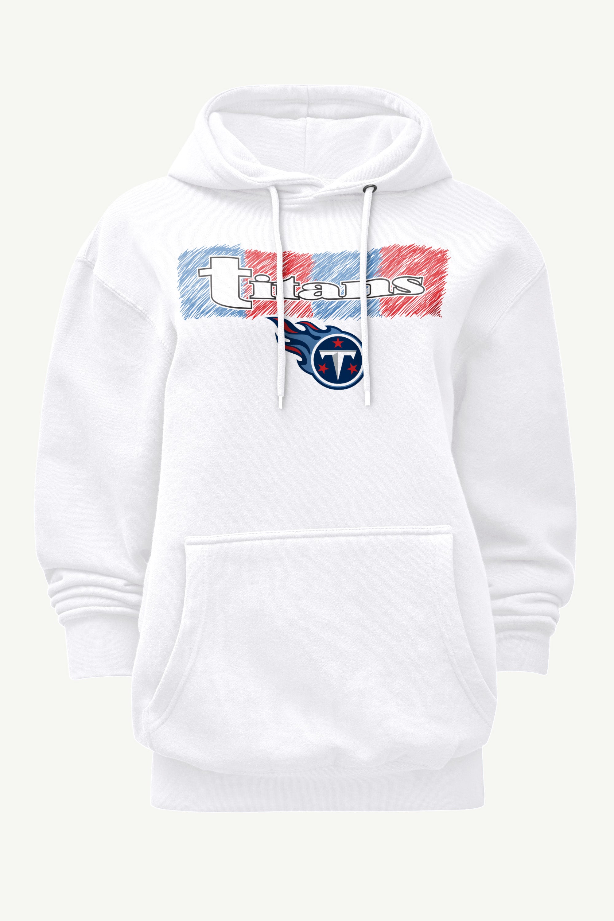 WOMENS TENNESSEE TITANS COLOR SHADDING HOODIE View 1 | NFL